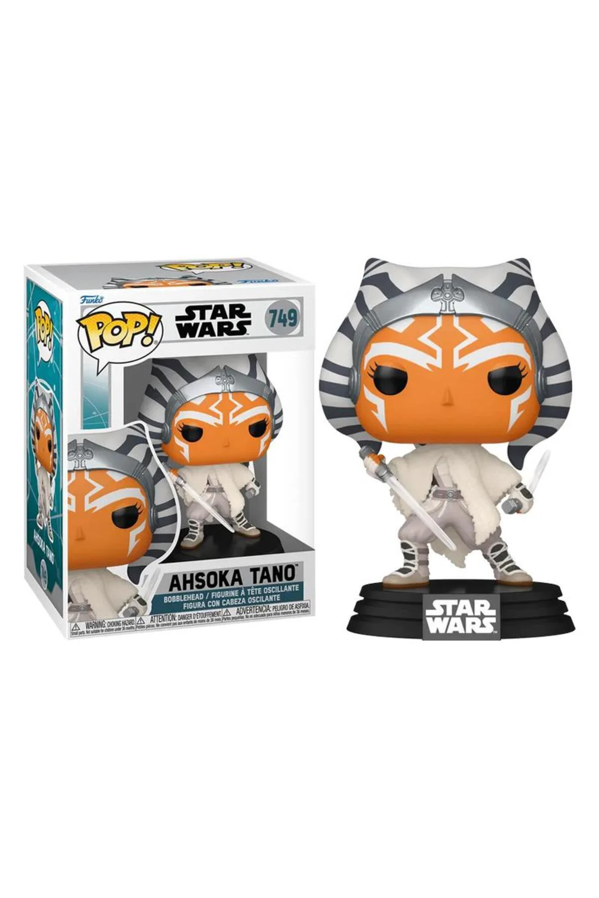 Pop Disney Star Wars Ahsoka - Ahsoka Tano No:749 Bobble-head