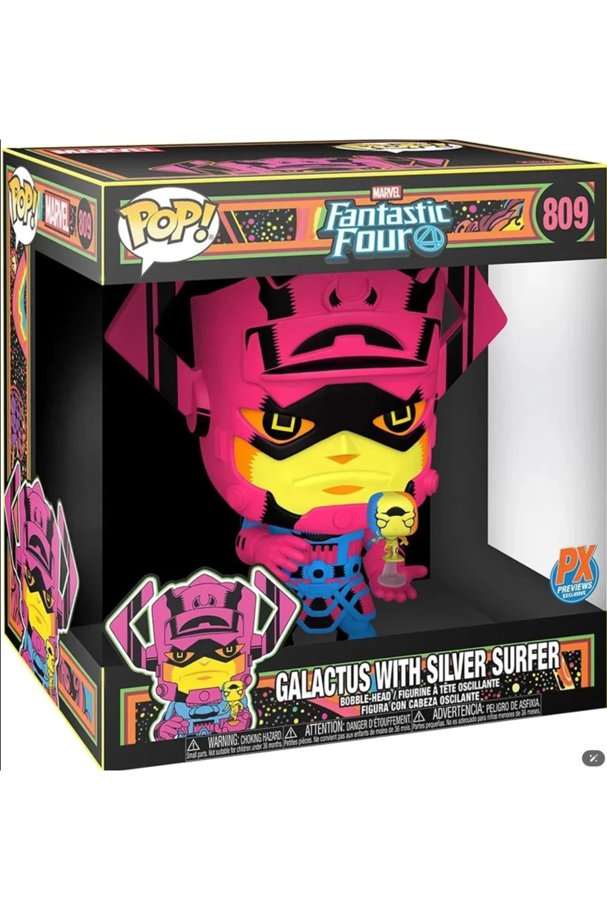 Pop! Fantastic Four - Galactus with Silver Surfer #809