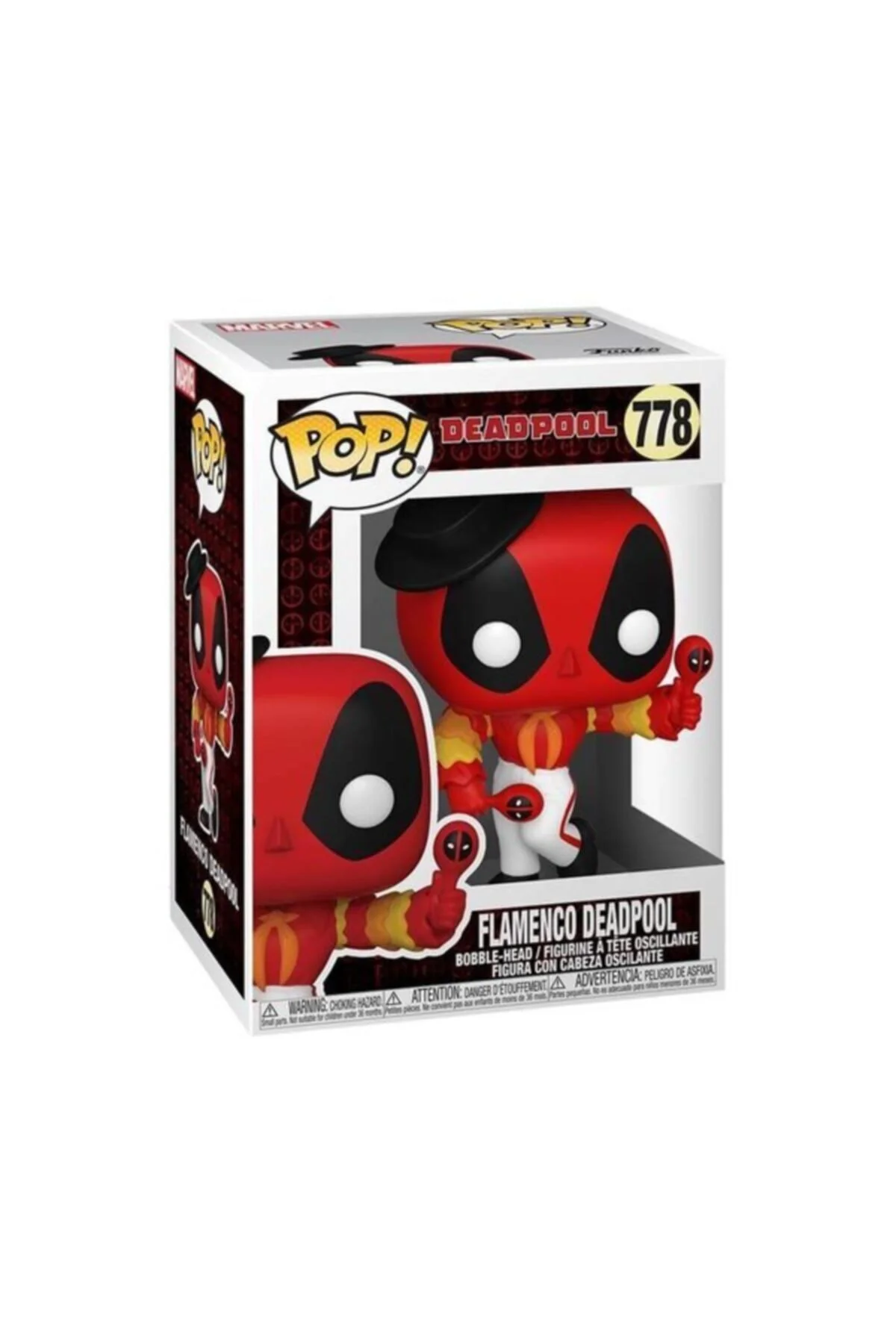Pop Fgr Marvel Flamenco Deadpool