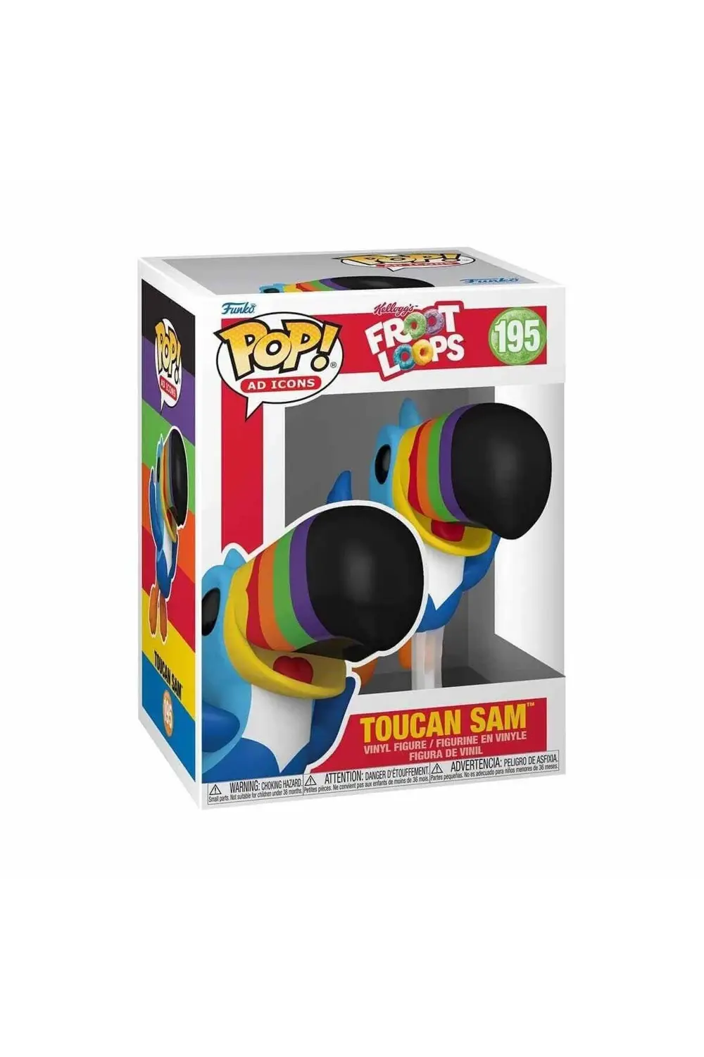 Pop Figür Ad Icons: Kelloggs Froot Loops - Toucan Sam