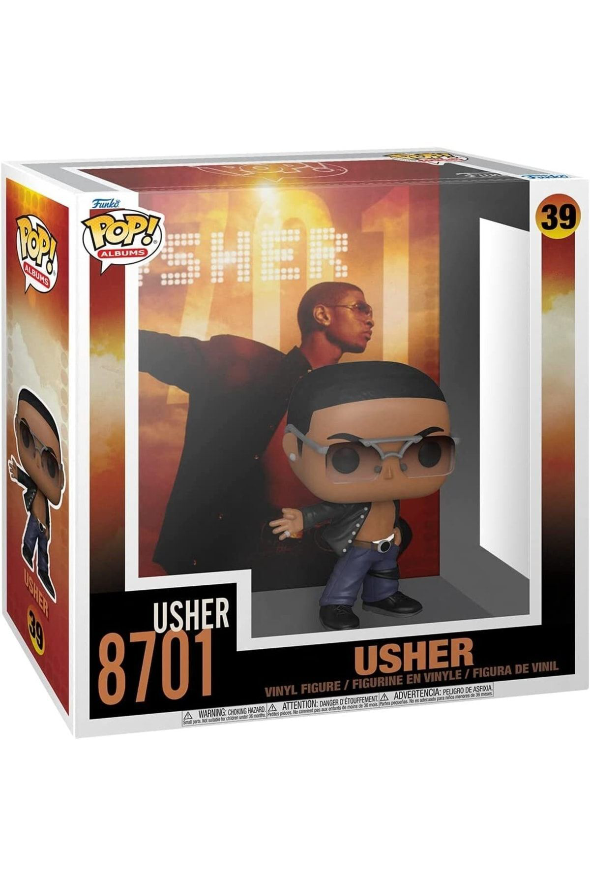 Pop Figür Albums: Usher- 8701 Usher