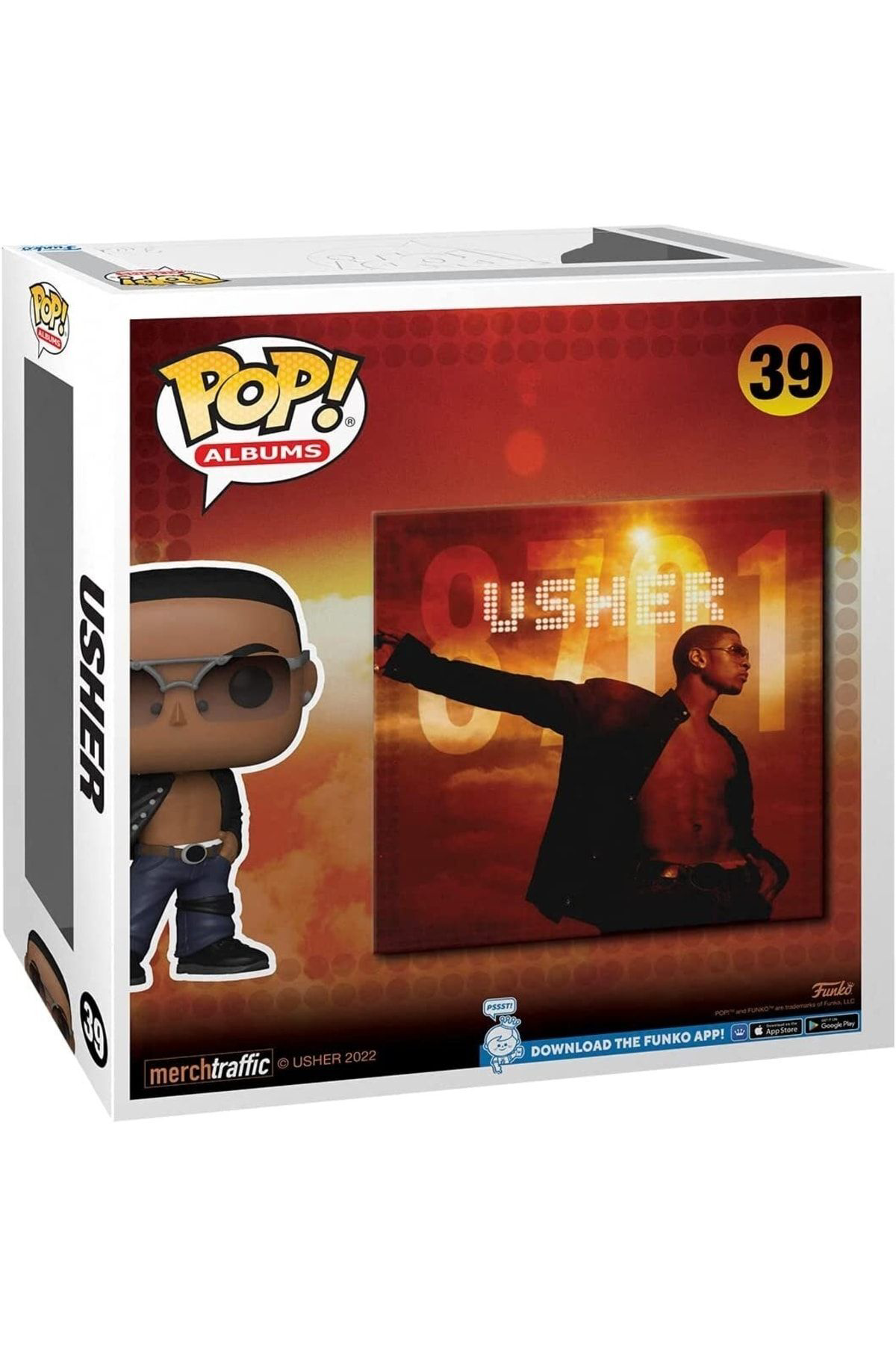 Pop Figür Albums: Usher- 8701 Usher