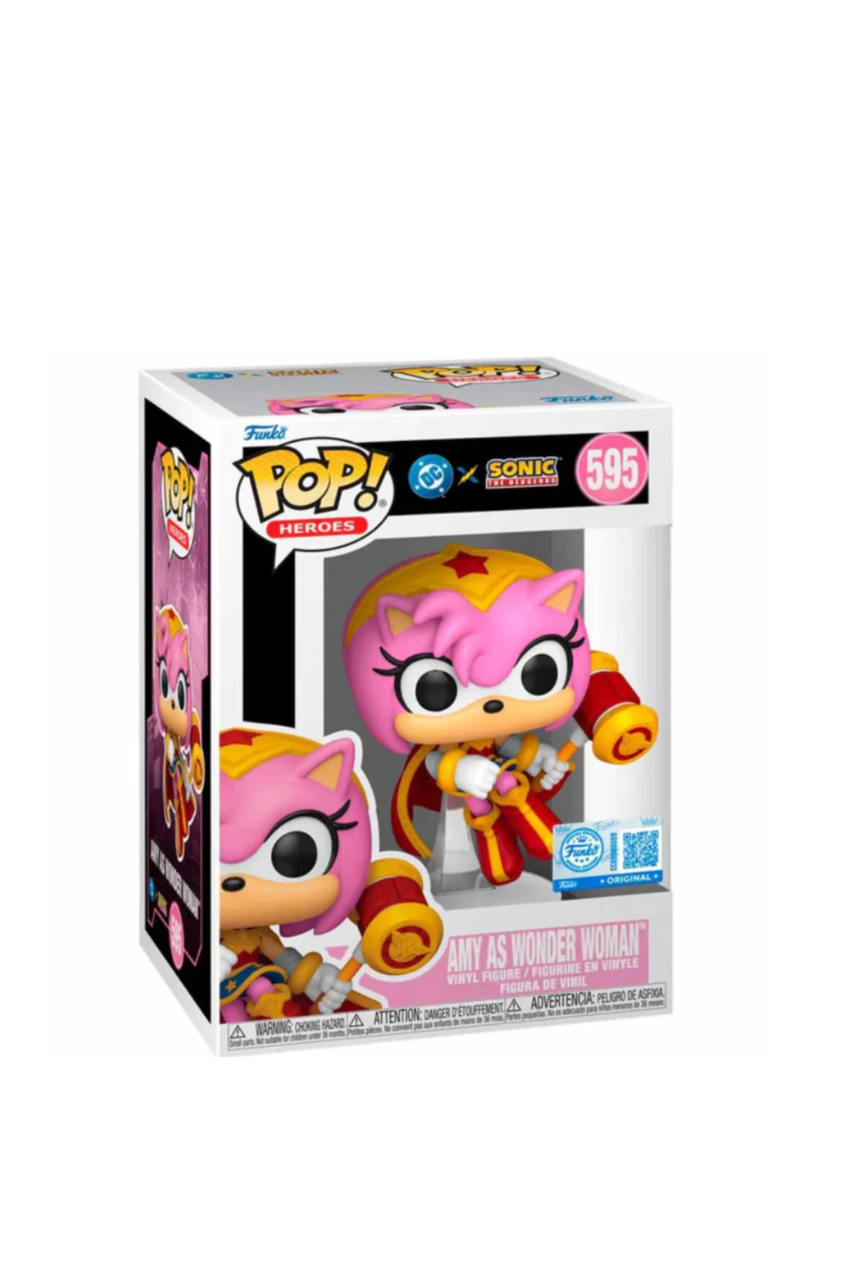 Pop Figür Sonic Amy as Wonder Woman Special Edition