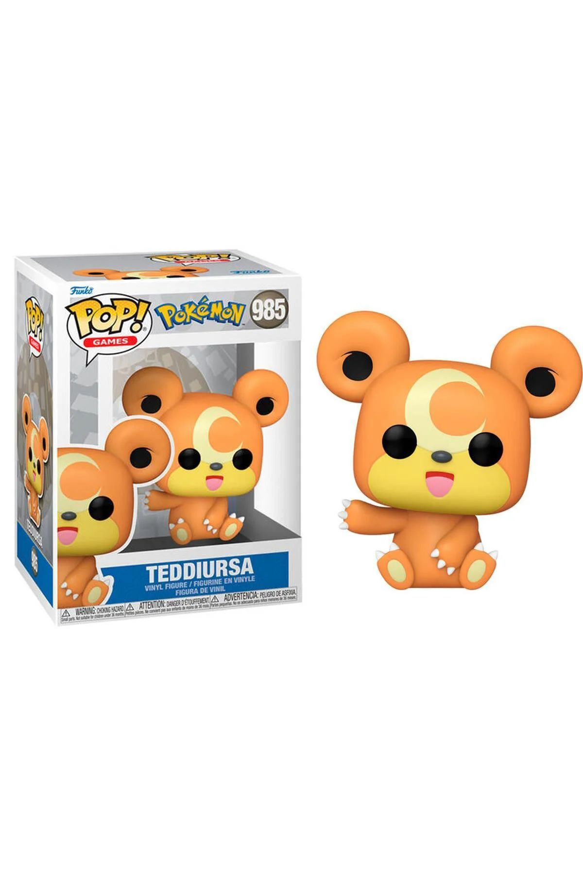 Pop Games Pokemon - Teddiursa NO:985
