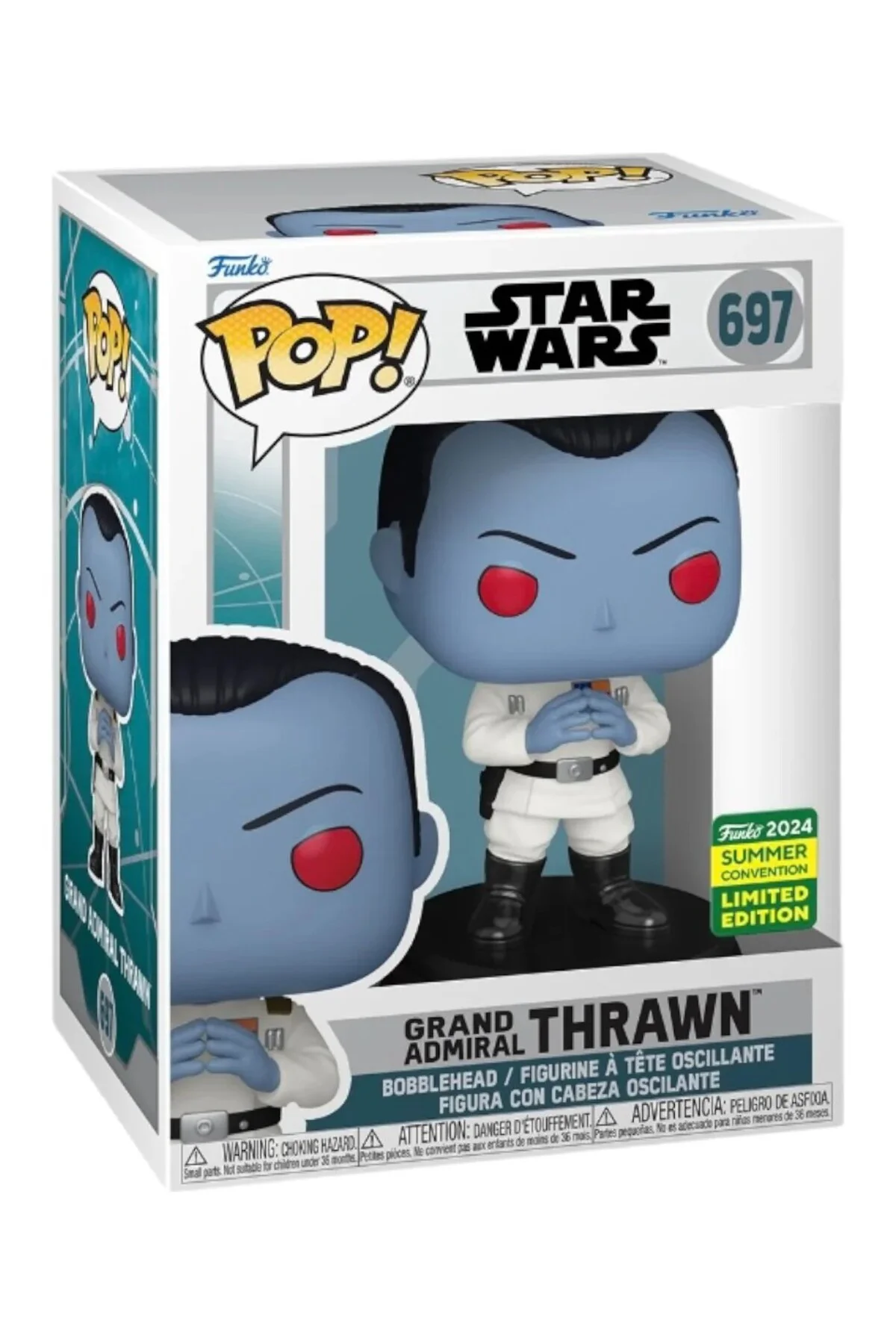 Pop Grand Amiral Thrawn S.W. Limited Edition NO:697