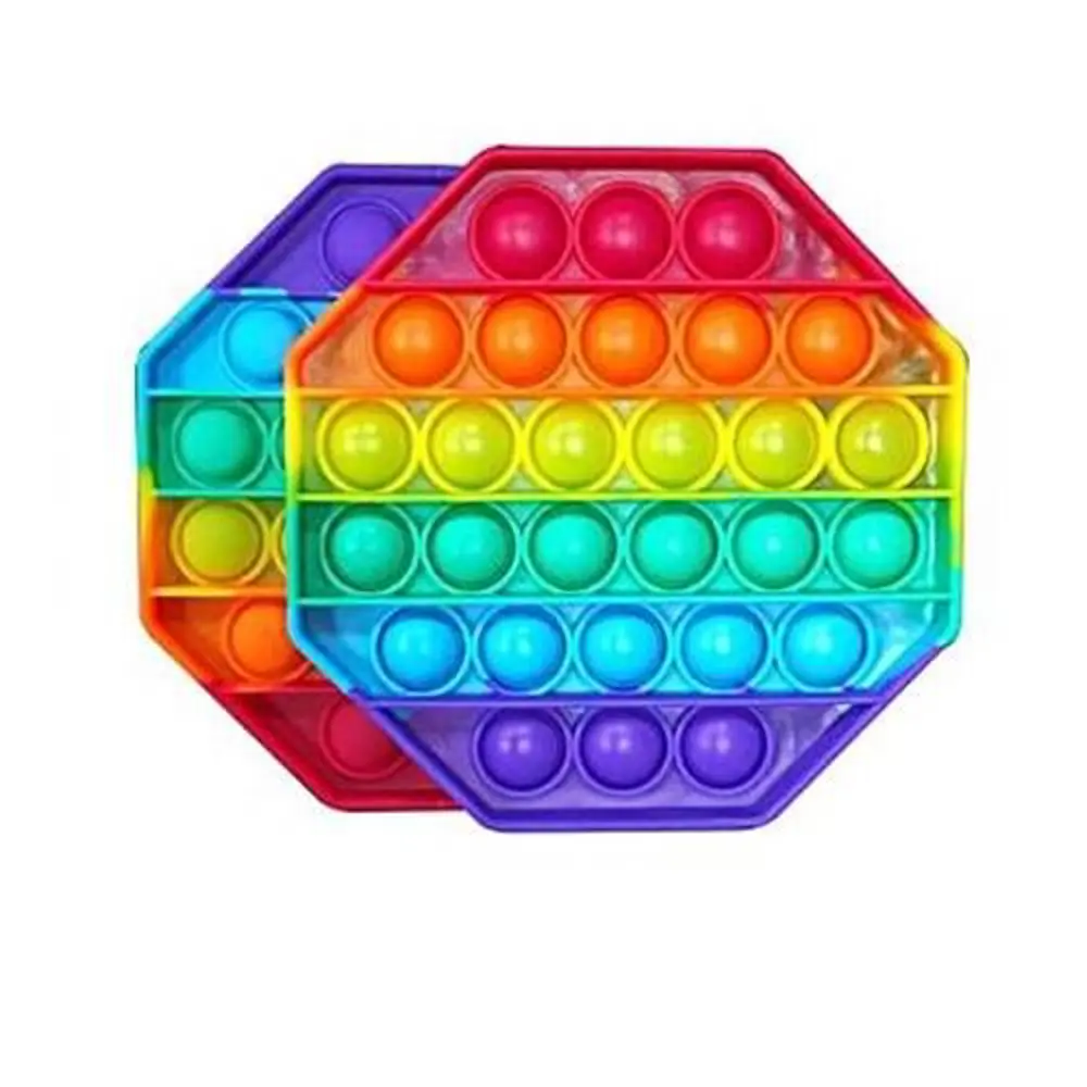 Pop It Duyusal Zihinsel Oyuncak  ( Rainbow Renk, Sekizgen ) Fiyatı, Yorumları ve Özellikleri