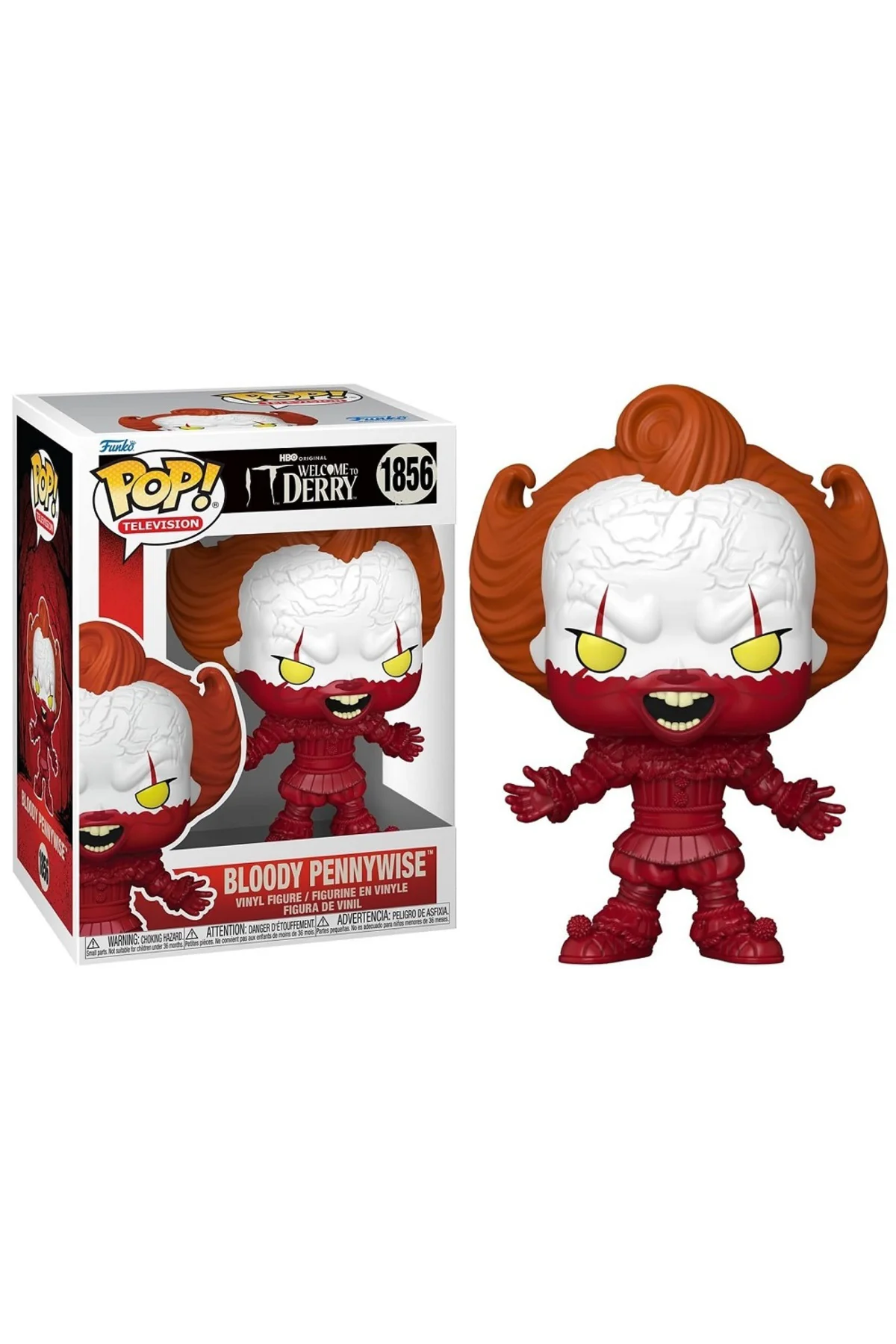 POP IT Welcome to Derry Blood Pennywise POP IT Welcome to Derry Blood Pennywise