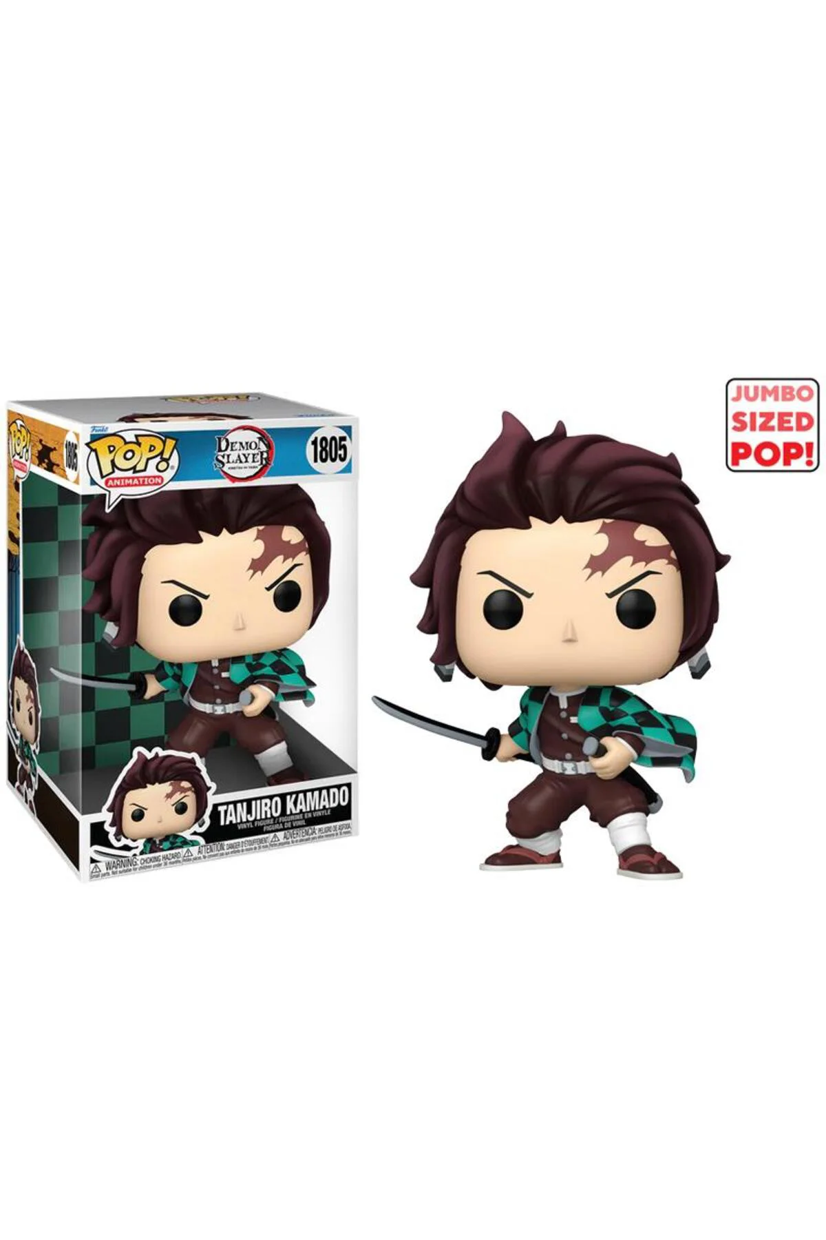 Pop Jumbo Demon Slayer - Tanjiro Kamado No:1805 25cm