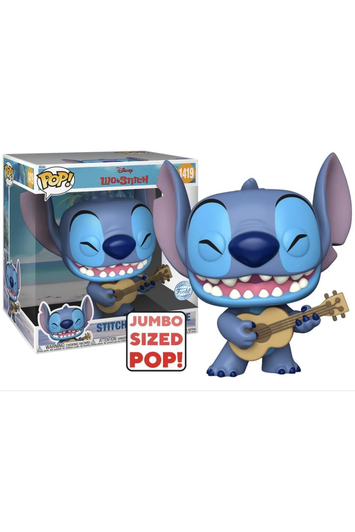 Pop Jumbo Stitch With Ukulele No:1419 25cm
