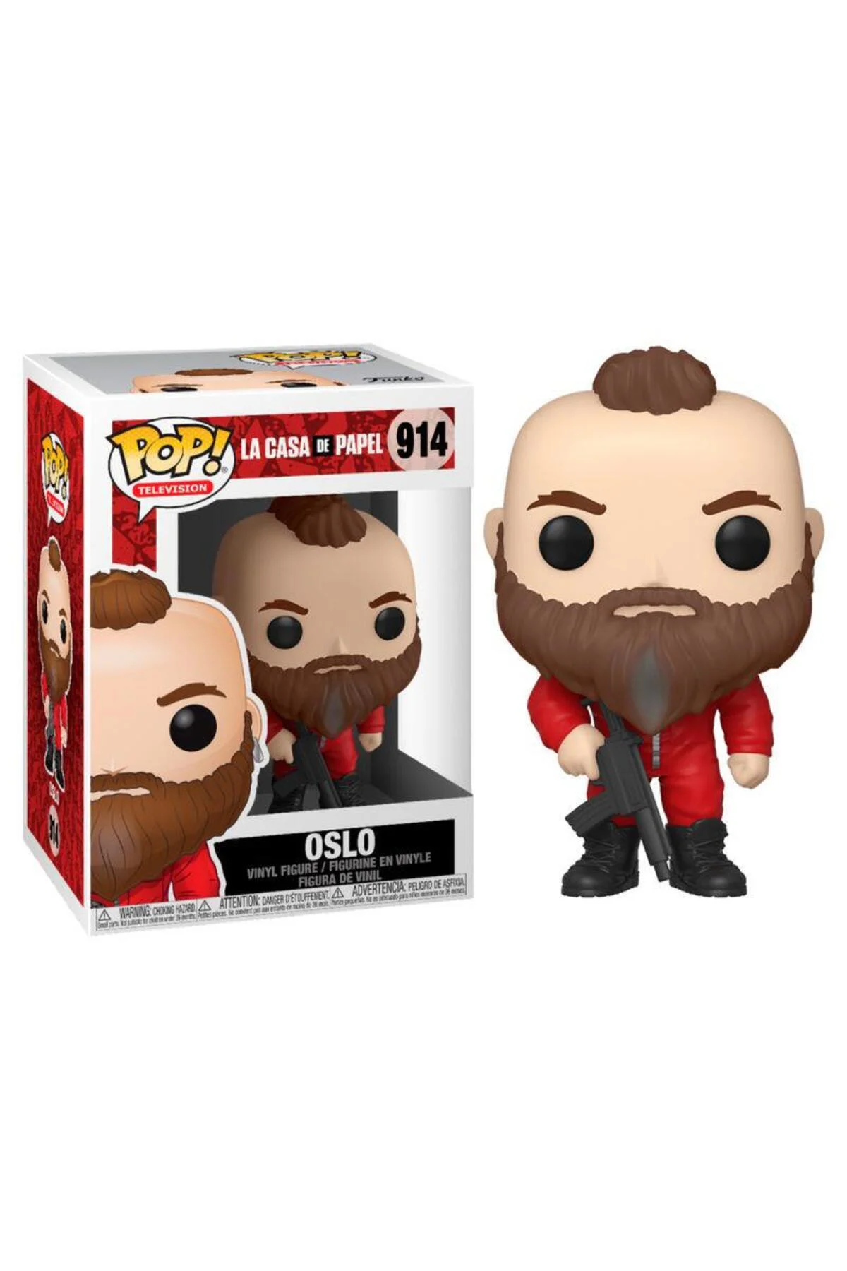 Pop La Casa Del Papel Oslo Figürü