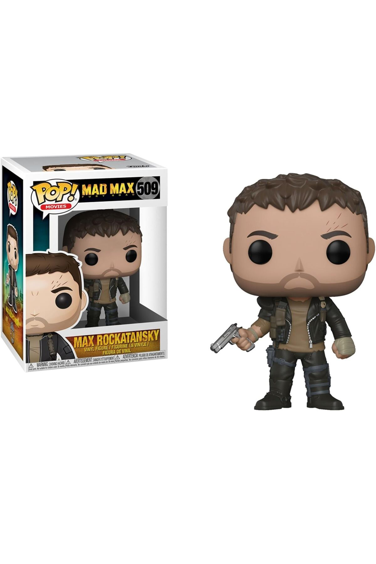 Pop Mad Max Fury Road, Max W/gun Renkli One Size
