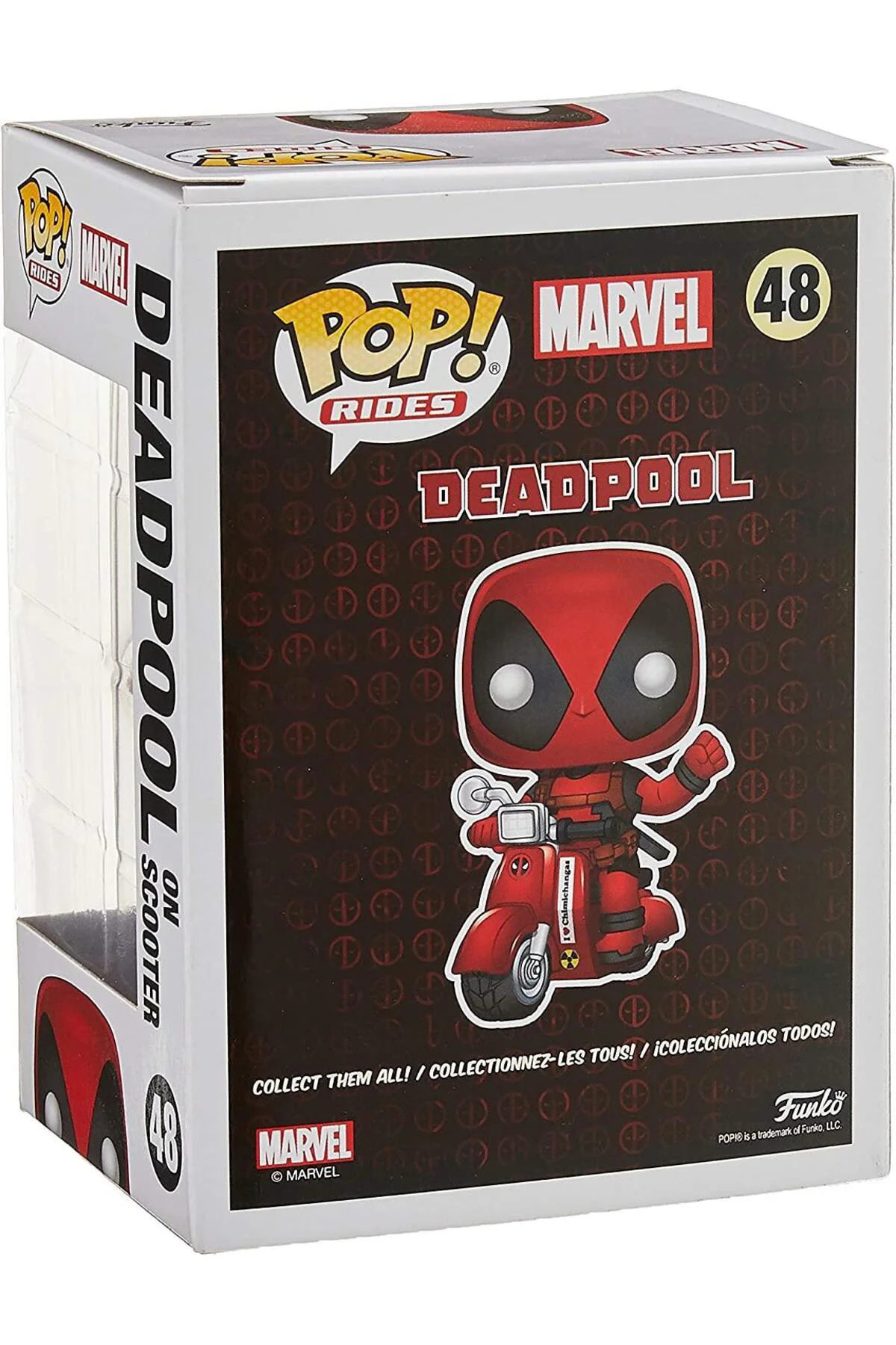 Pop Marvel - Deadpool On Scooter No:48