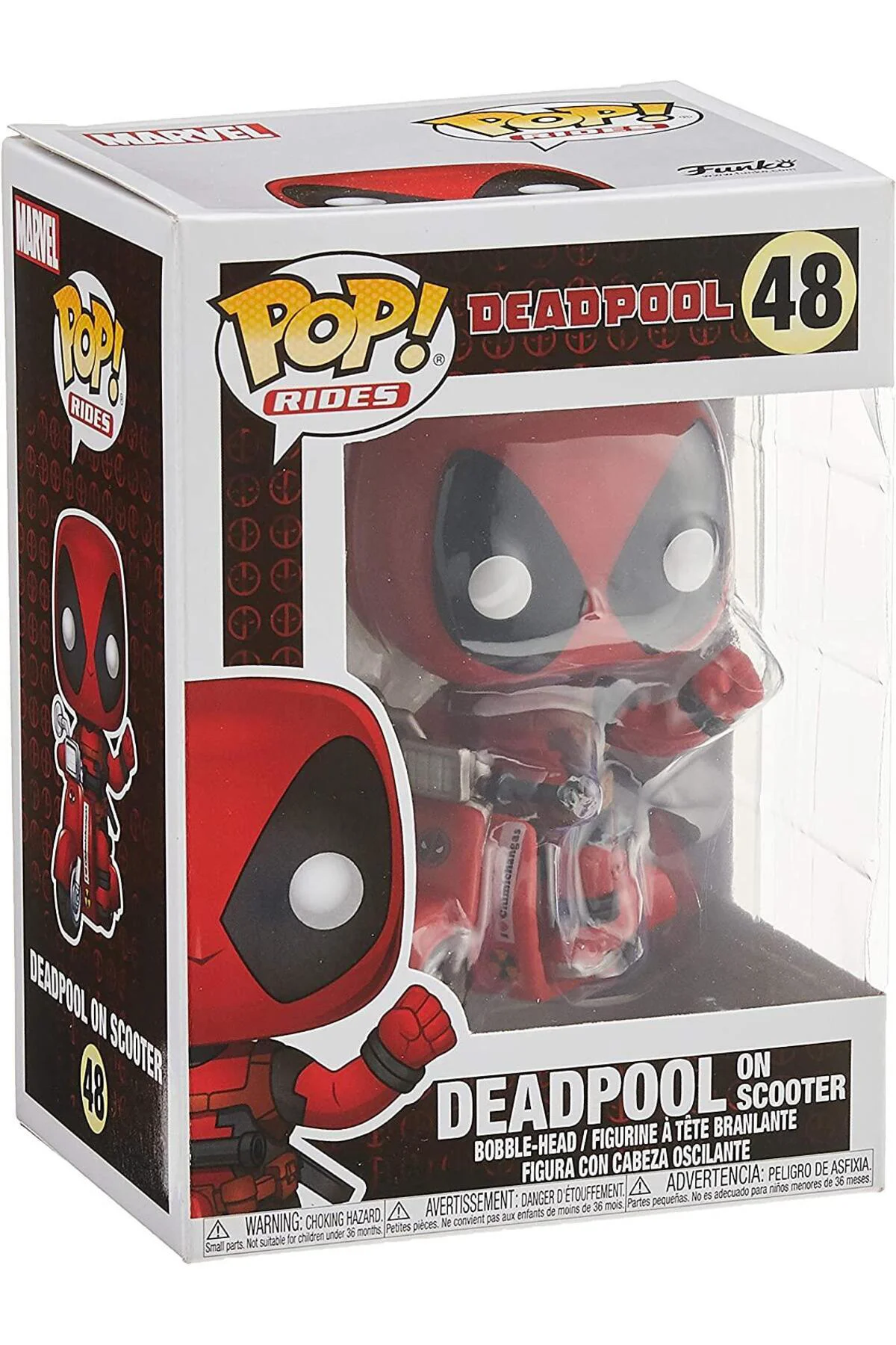 Pop Marvel - Deadpool On Scooter No:48