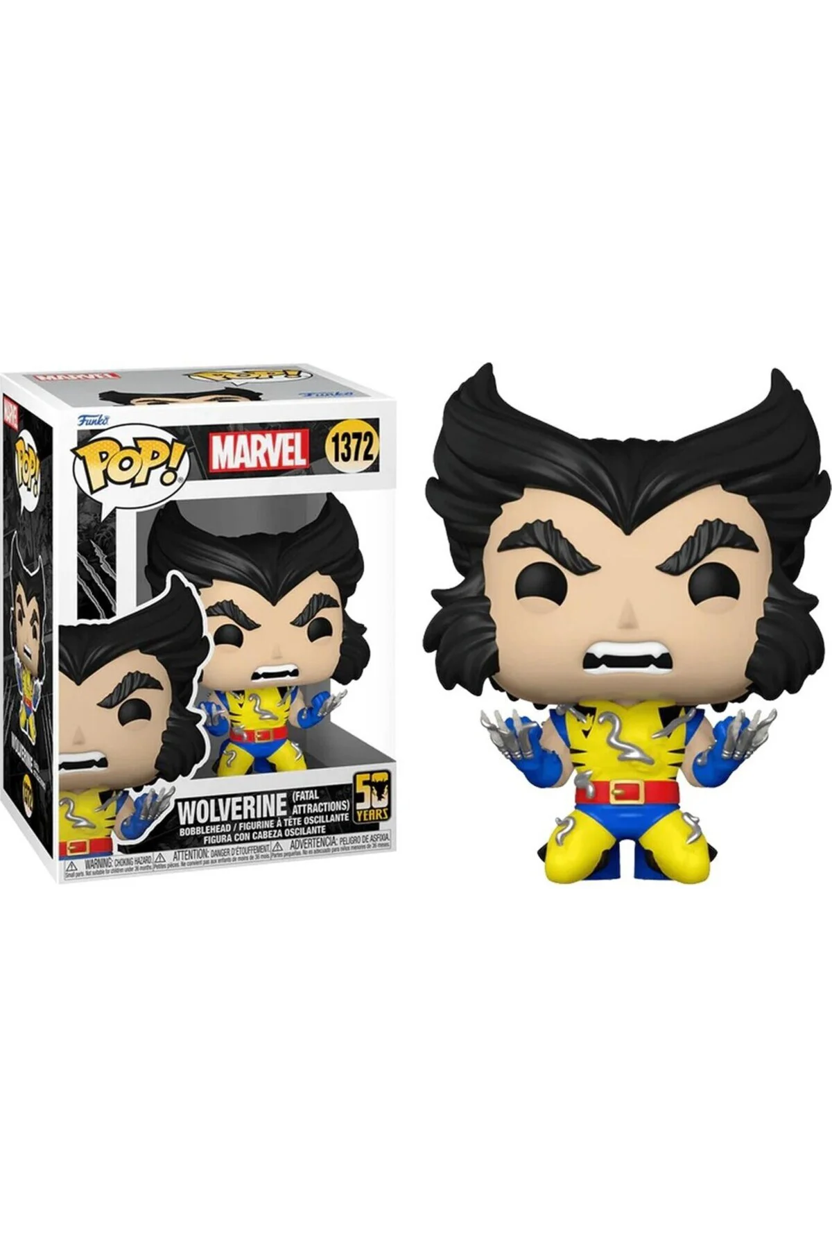 Pop Marvel Wolverine 50TH - Ultimate Wolverine Fatal Attractions NO:1372