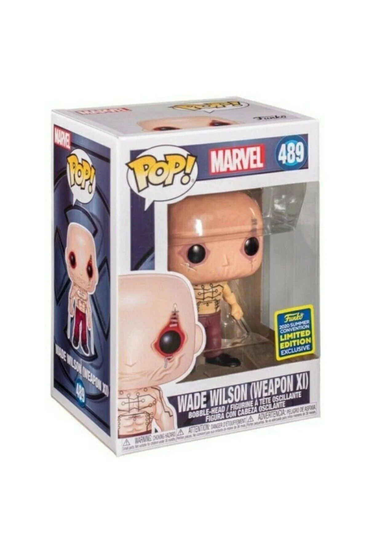 Pop Marvel X-men Origins Wade Wilson (limited Edition Sdcc2020)