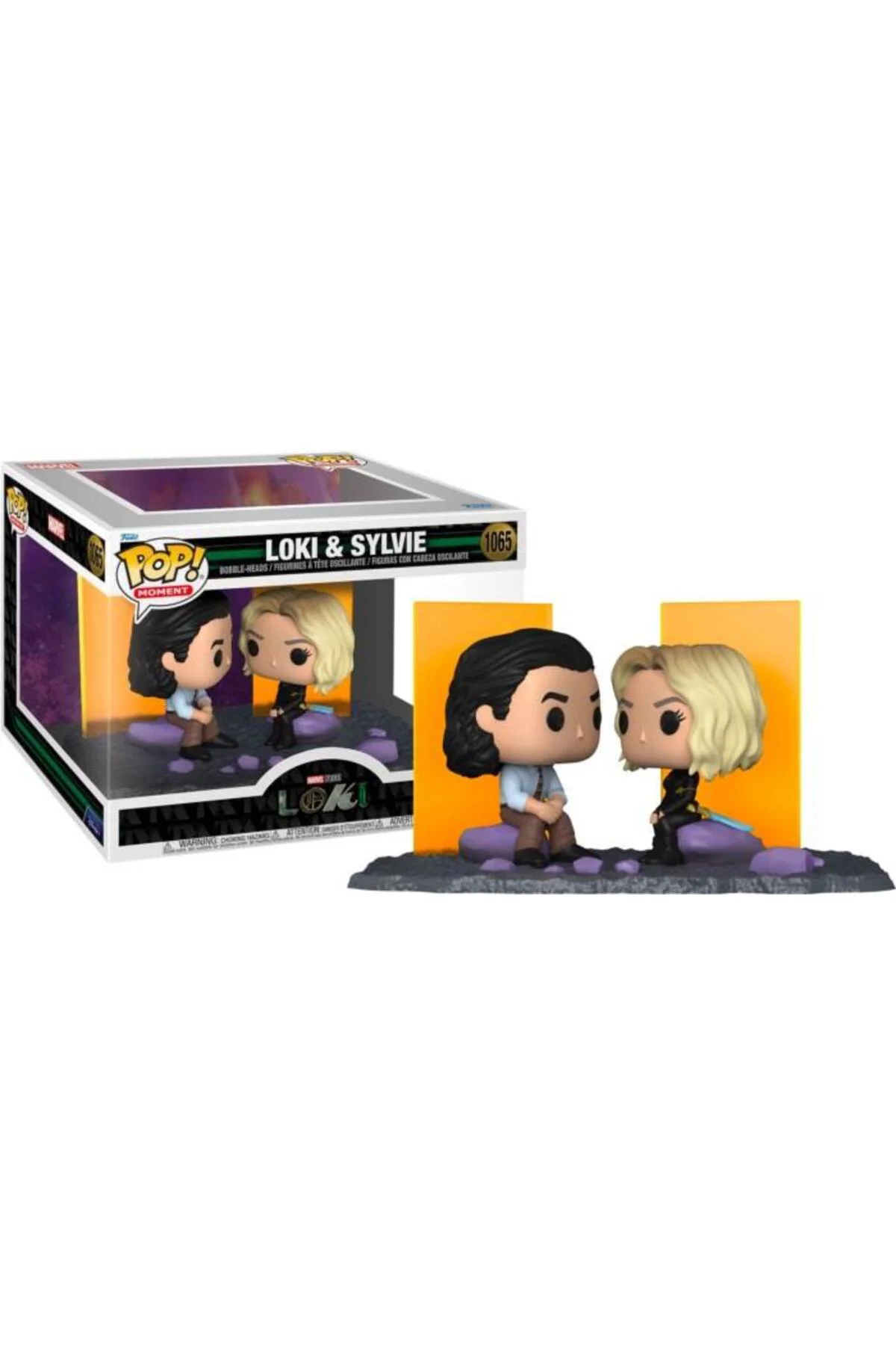 Pop Moment: Marvel Loki - Loki & Sylvie Special Edition No:1065 Bobble-head