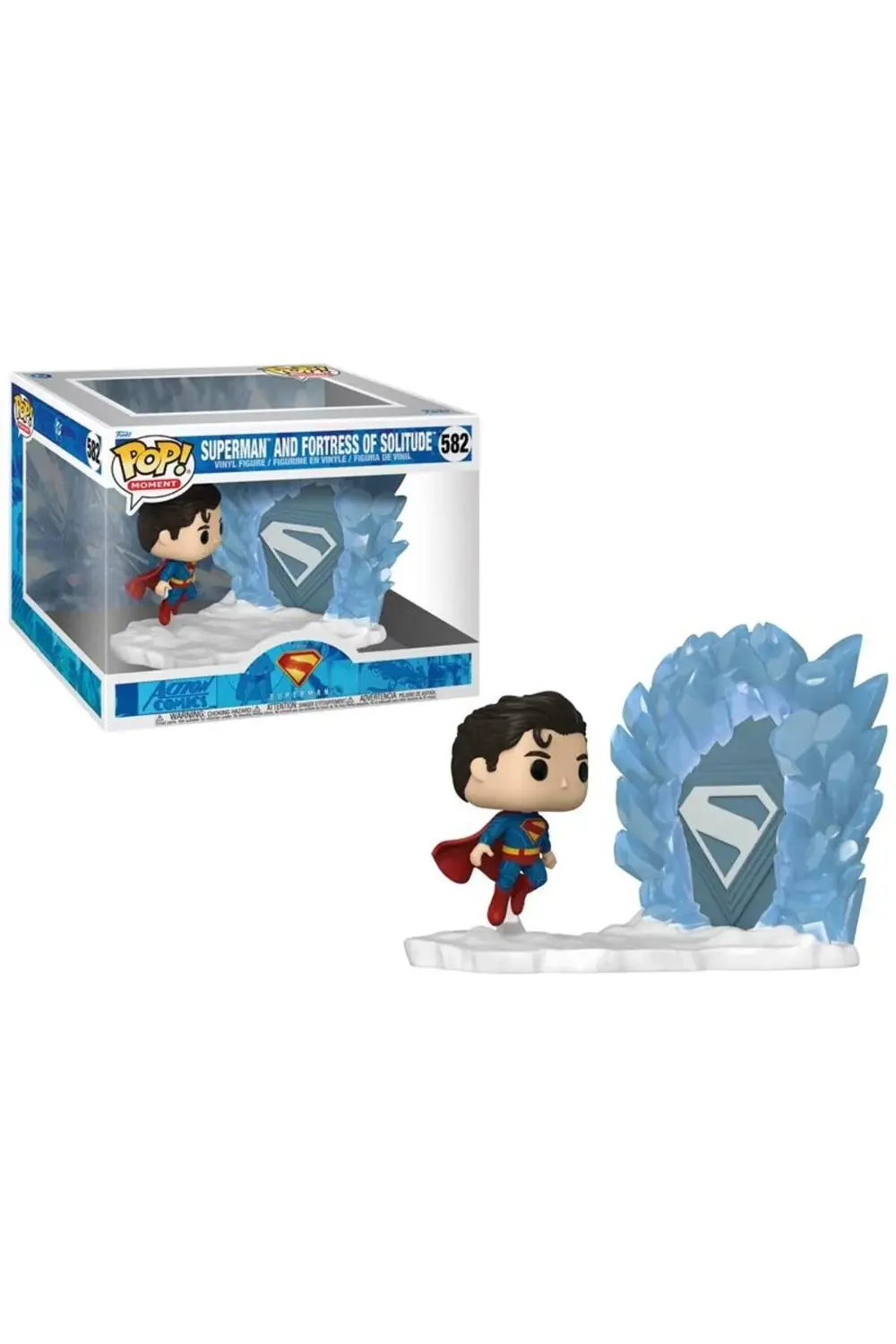 Pop Moment Superman - Superman And Fortress Of Solitude No:582