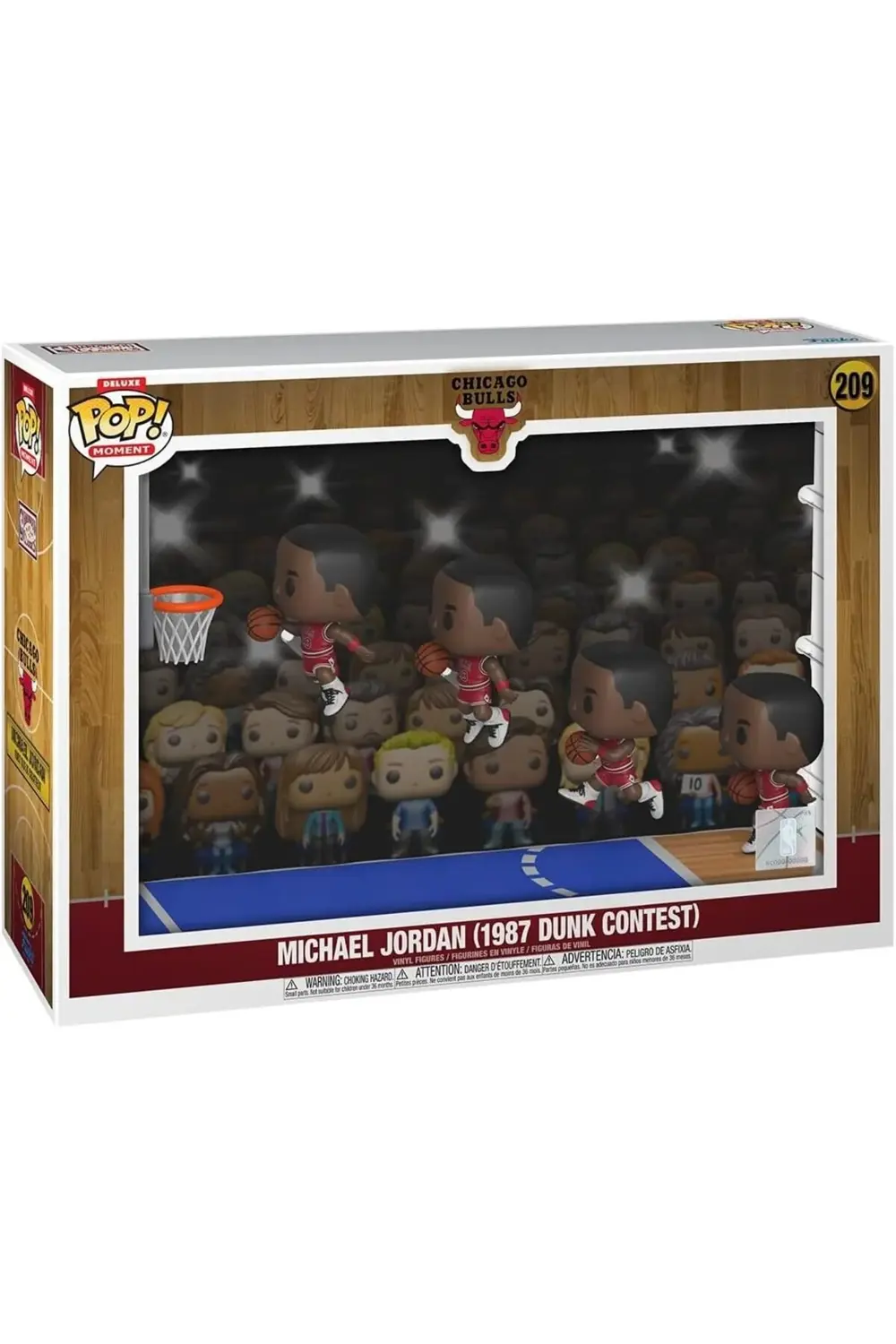 Pop! Moments Deluxe: Chicago Bulls - Michael Jordan - 1987 Smaç Y