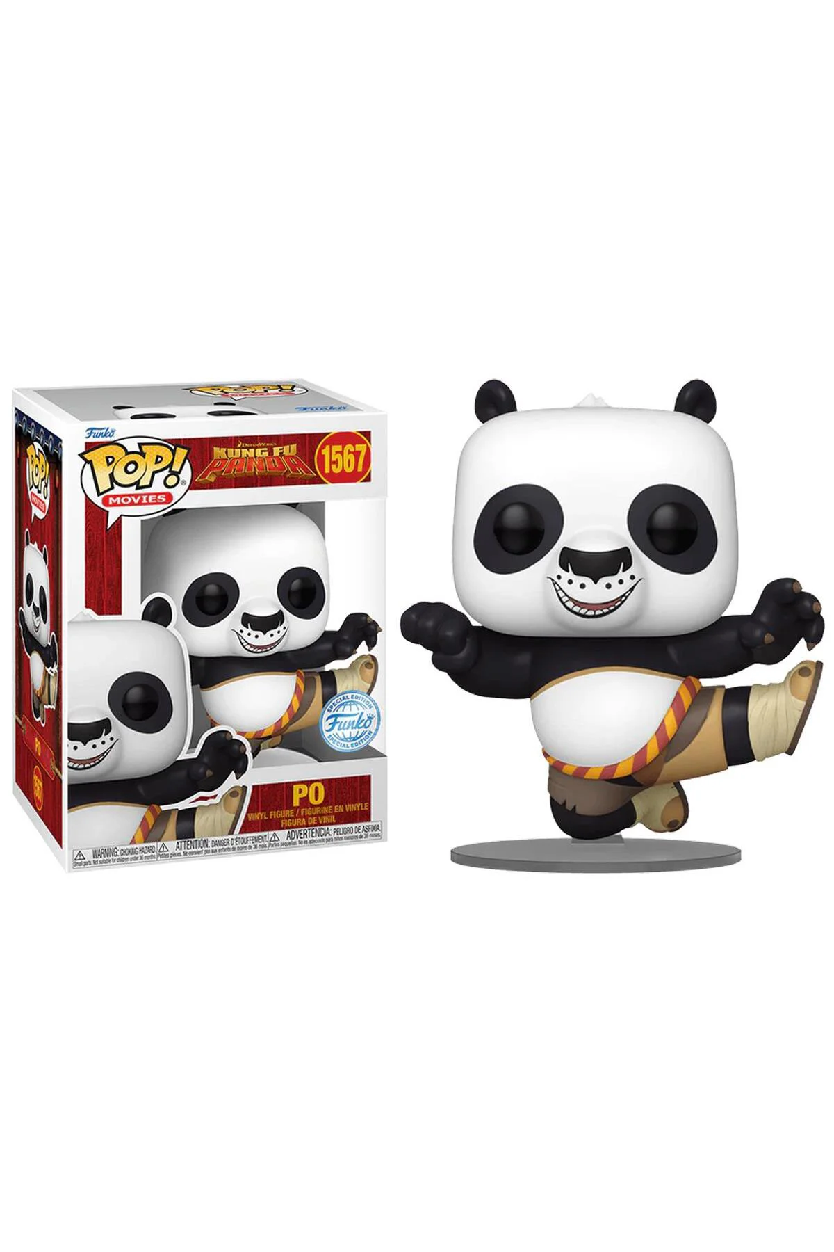 Pop Movies Kung Fu Panda - Po Specialty Series Exclusive No:1567