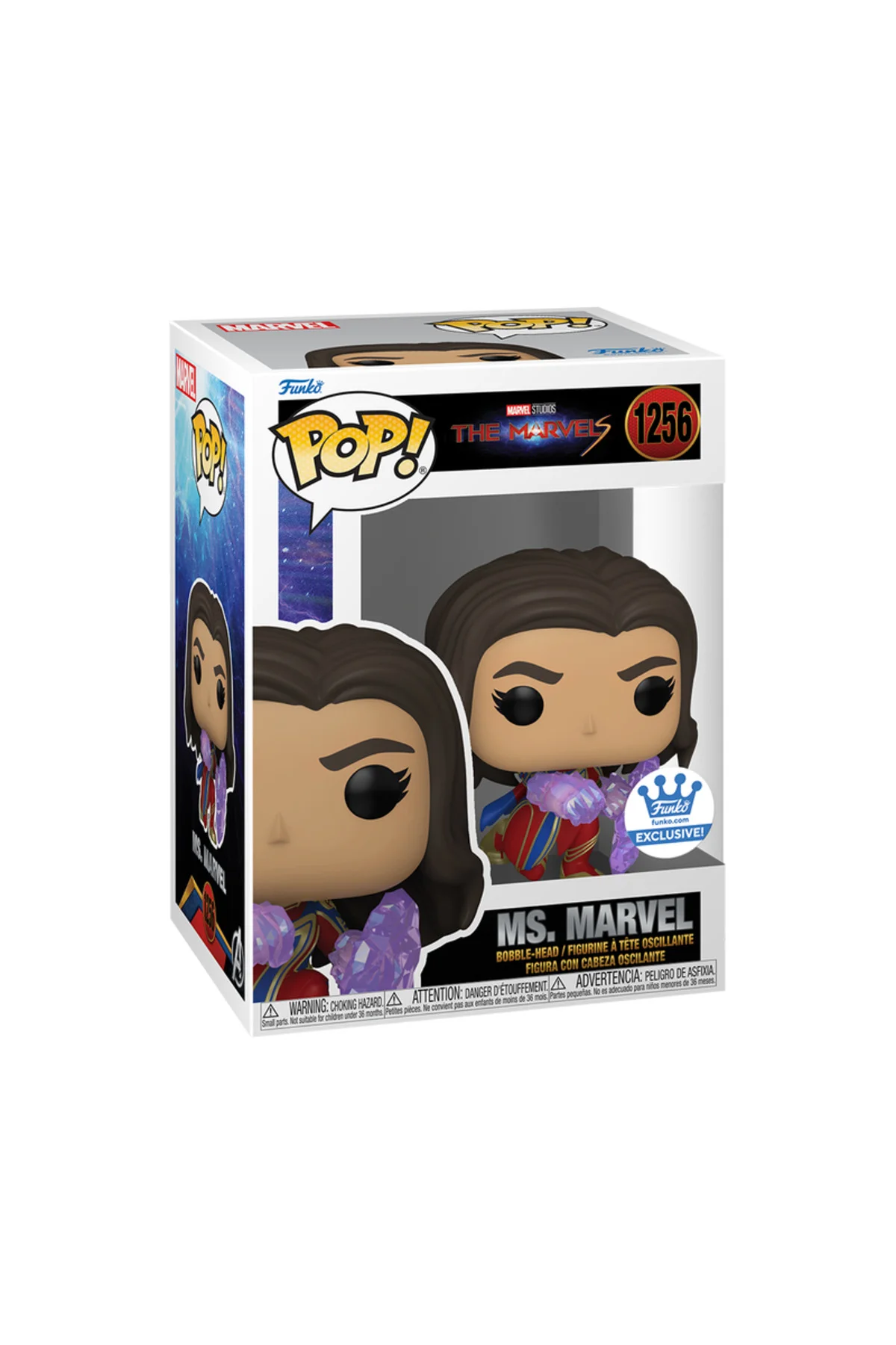Pop! Ms. Marvel (Embiggen Punch) #1256 Pop! Ms. Marvel (Embiggen Punch) #1256