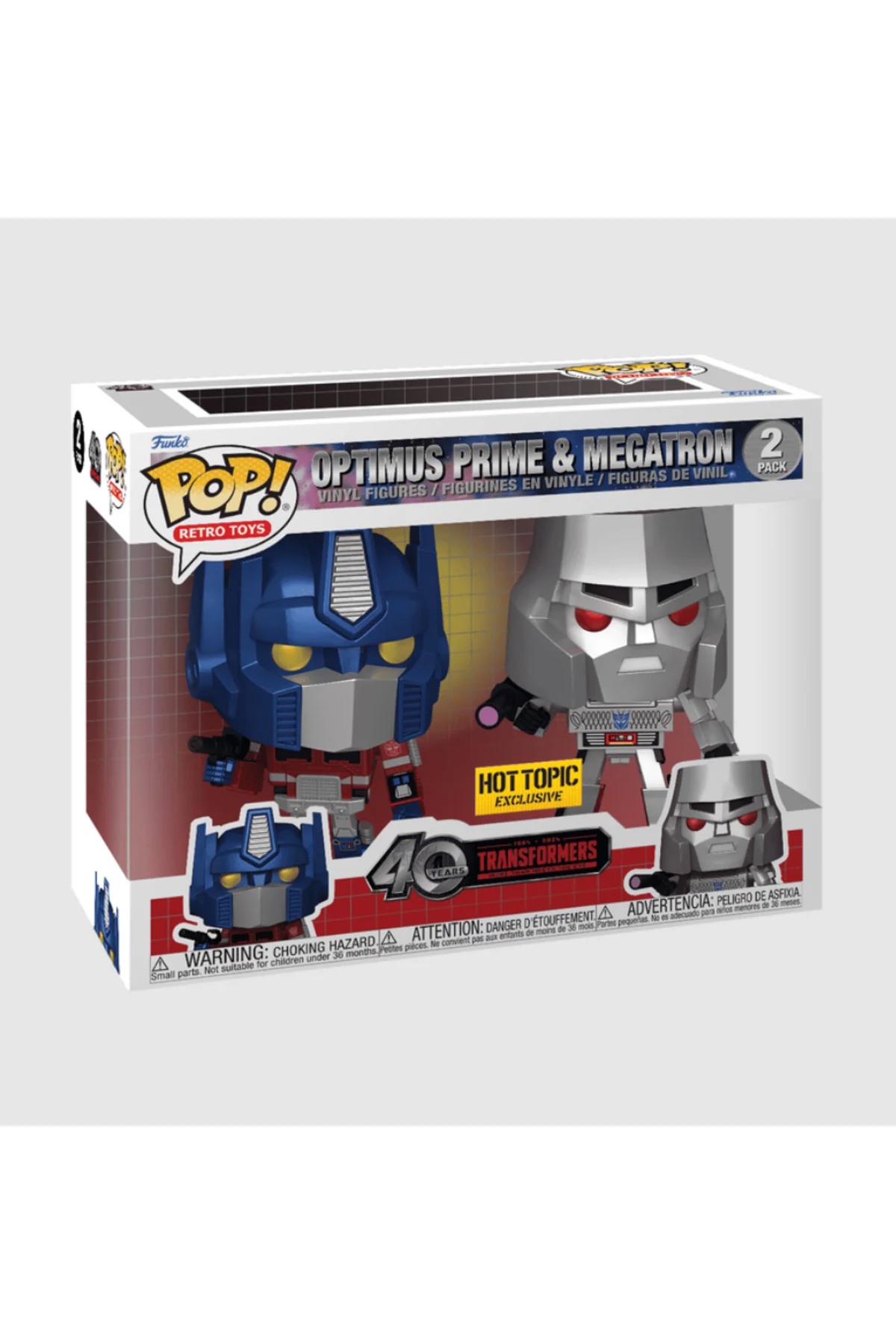Pop! Optimus Prime & Megatron 2-Pack