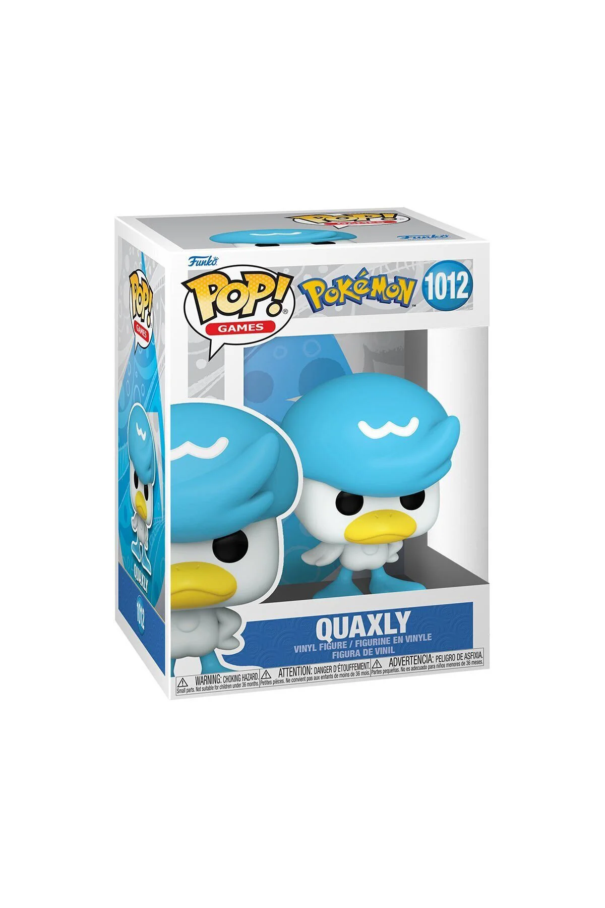 Pop! Oyunlar: Pokemon Quaxly (EMEA) Vinil Figürleri