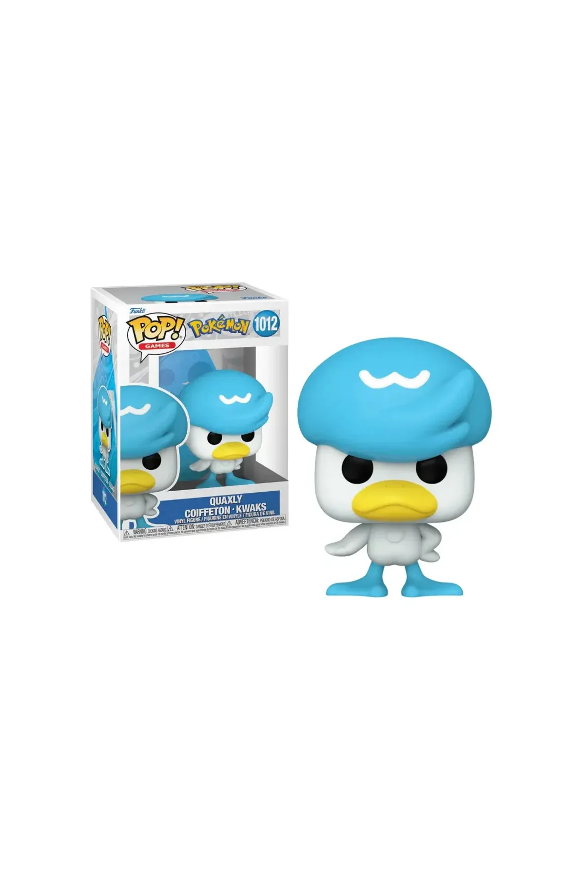 Pop! Oyunlar: Pokemon Quaxly (EMEA) Vinil Figürleri