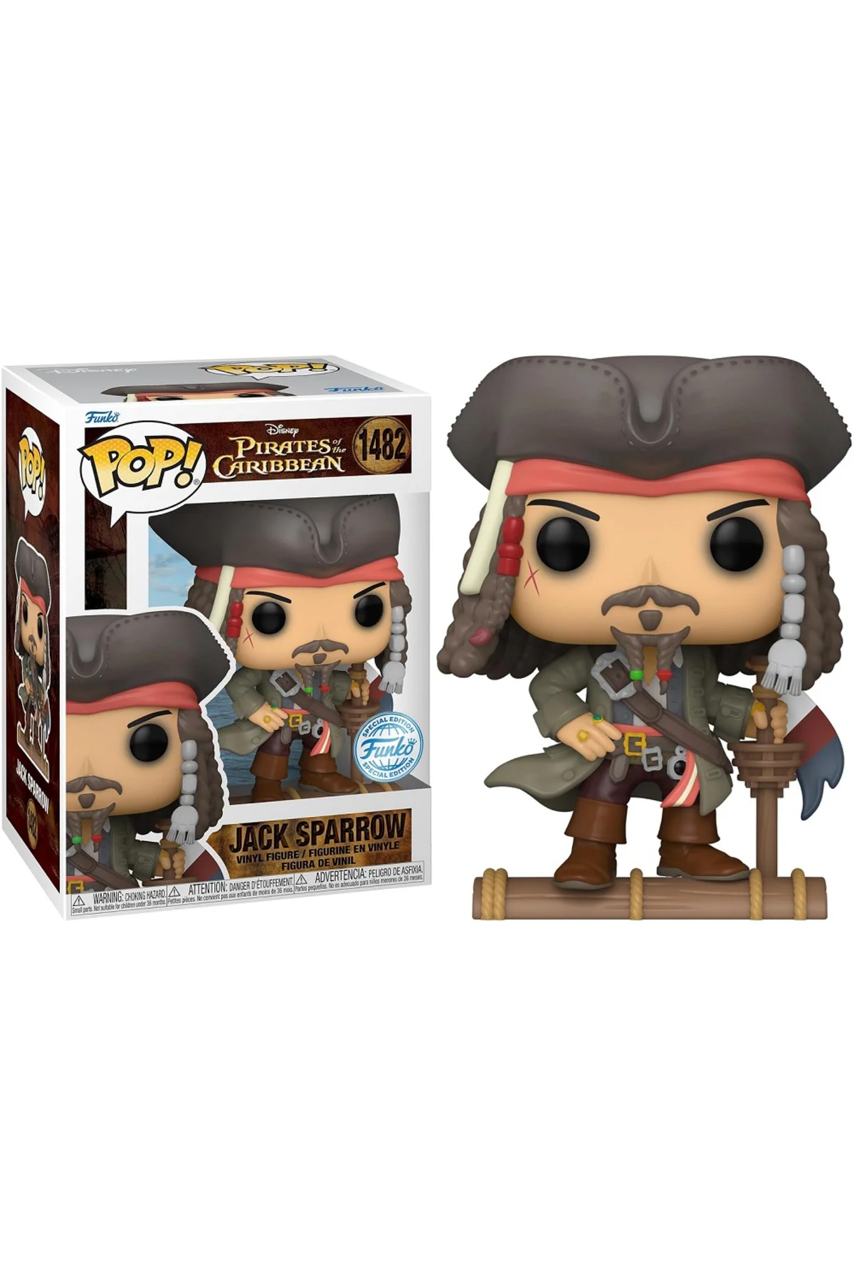 Pop Pirates Of The Caribbean Jack Sparrow 1482