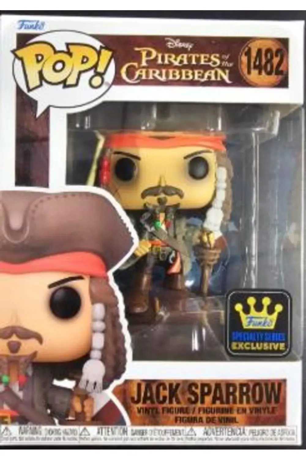 Pop Pirates Of The Caribbean Jack Sparrow 1482