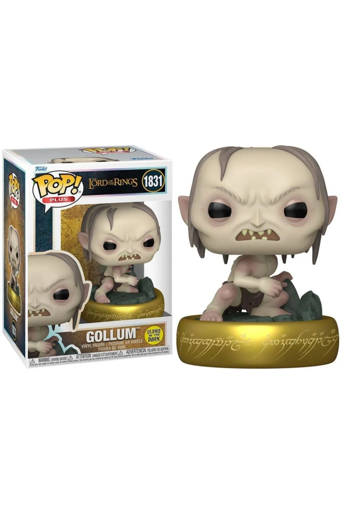 Pop Plus: Lord Of The Rings - Gollum - Glow İn The Dark