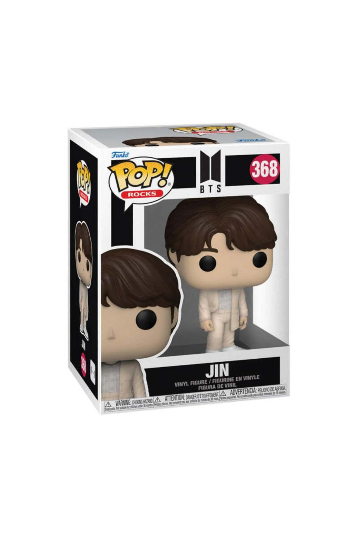 Pop! Rocks BTS Jin 368 Vinil Koleksiyon Figürü