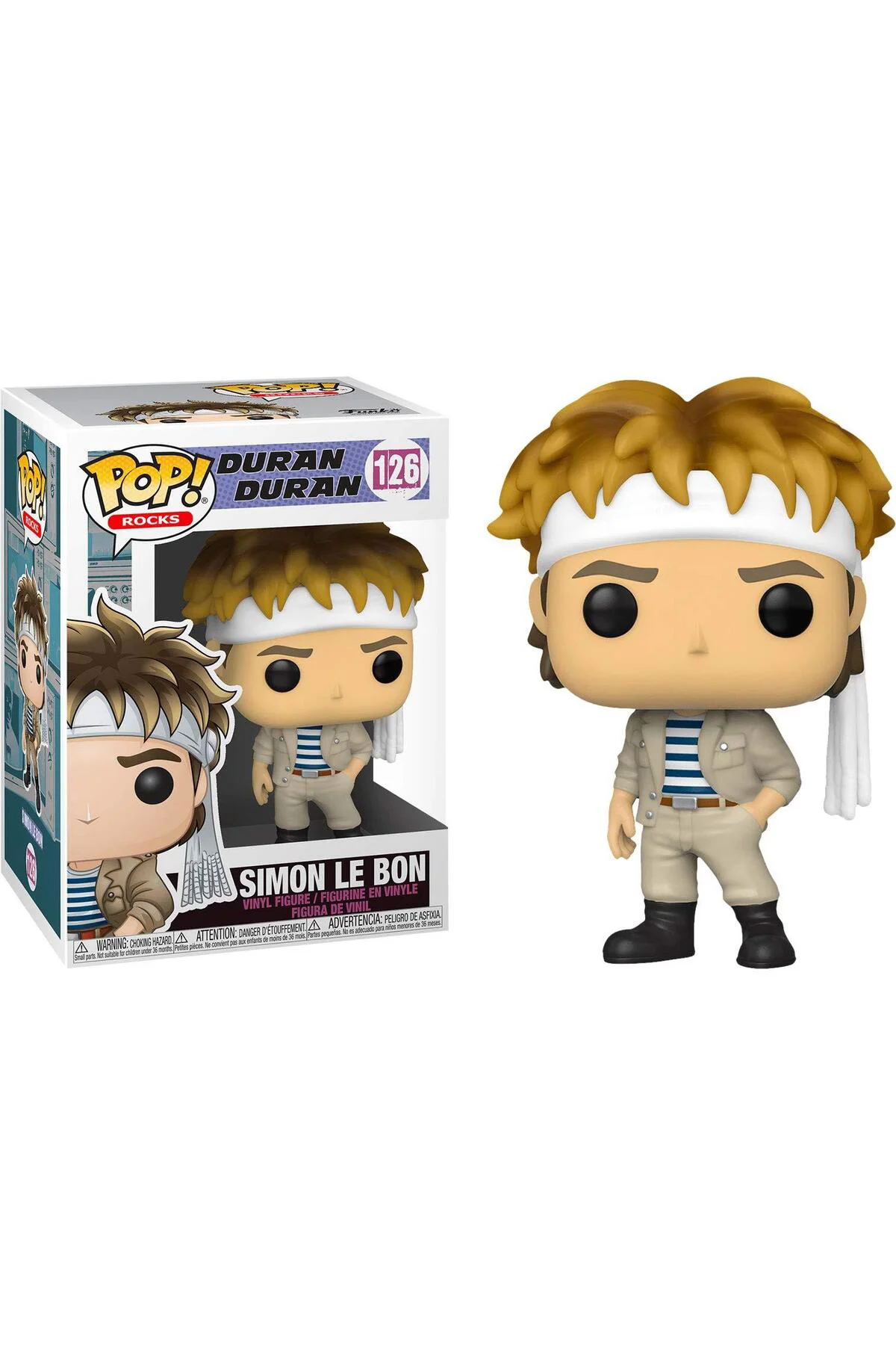 Pop Rocks Duran Duran Simon Le Bon Figürü