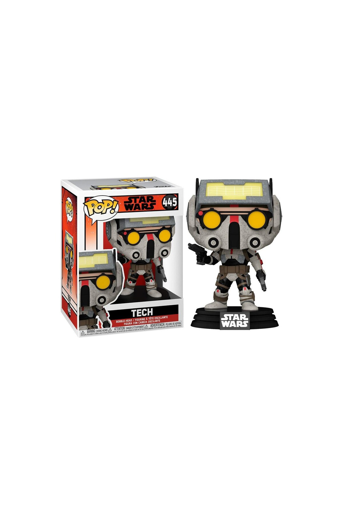 Pop Star Wars: The Bad Batch - Tech Figürü