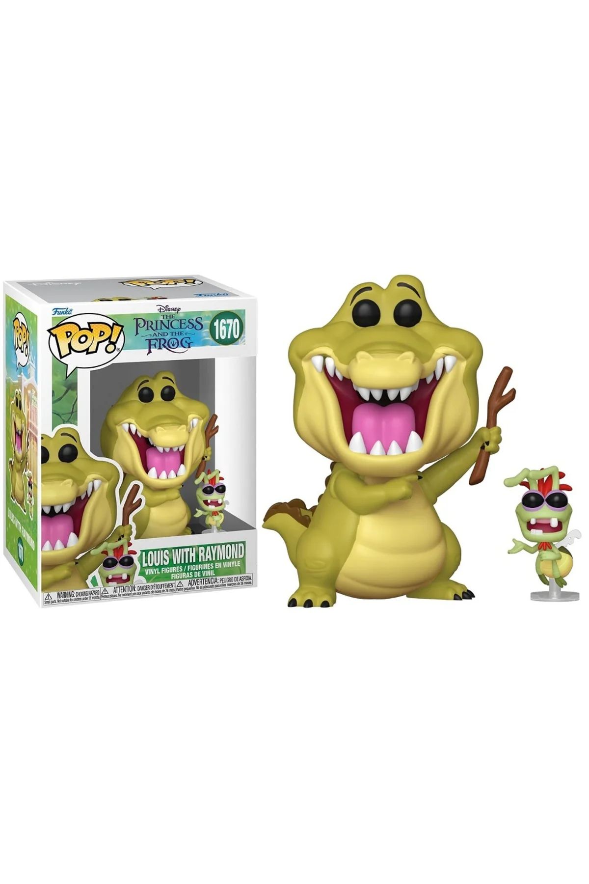 Pop The Princess and The Frog Louis with Raymond Pop The Princess and The Frog Louis with Raymond