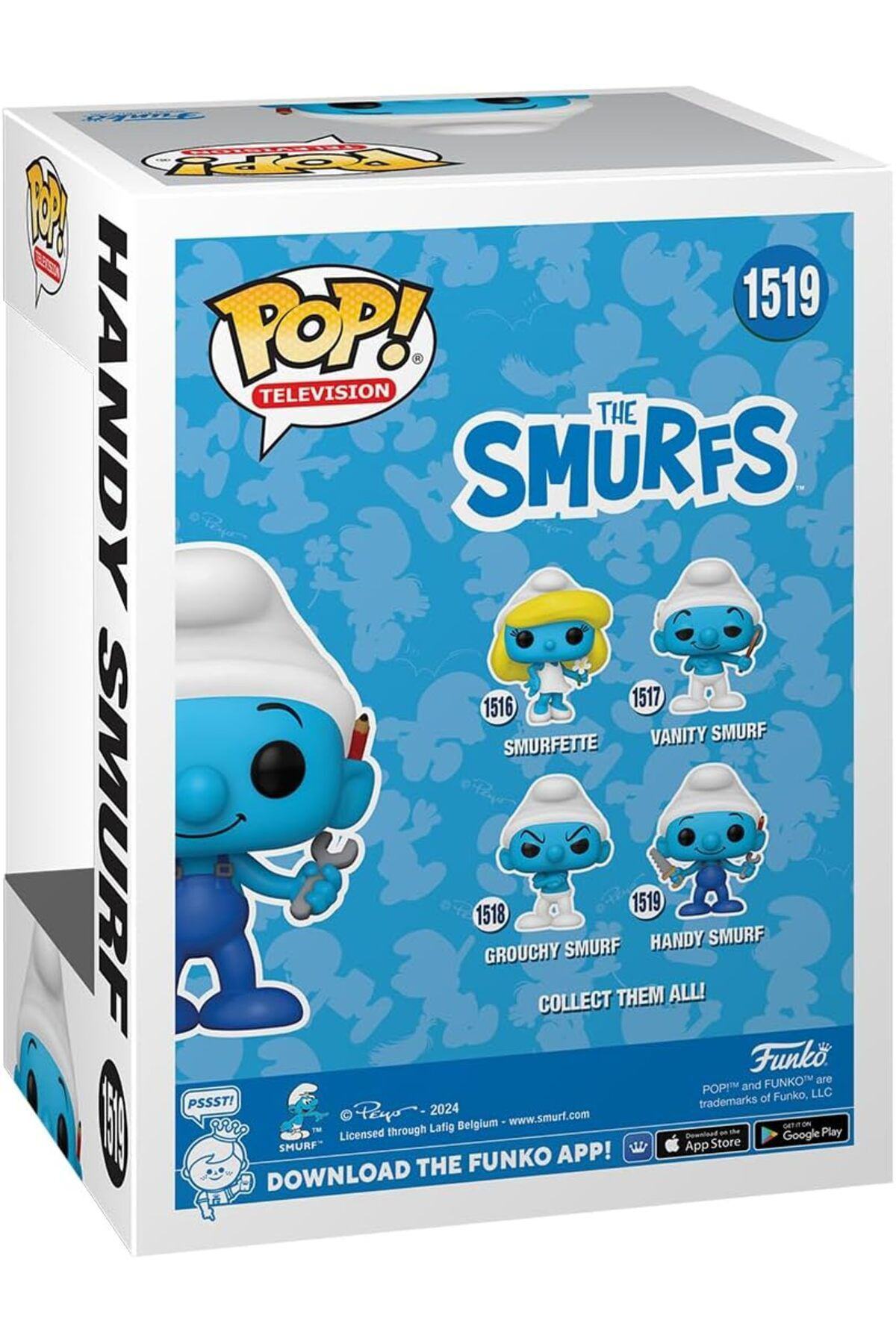 Pop Tv: Smurfs- Handy Smurf