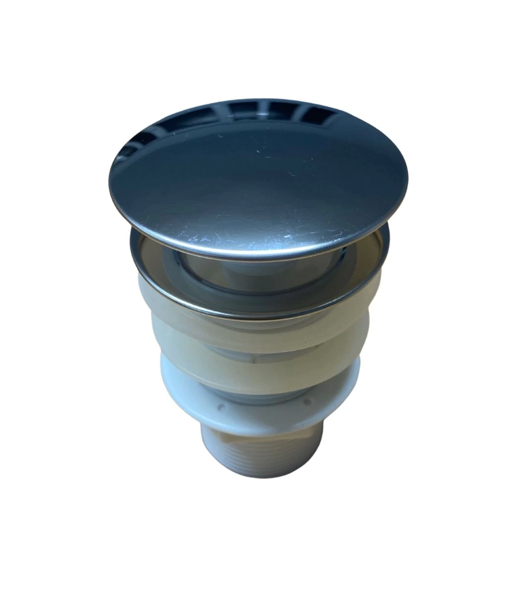 Pop Up Krom Kaplama Bas Aç Lavabo Sifonu Gideri Ekstra Contalı Pop Up Krom Kaplama Bas Aç Lavabo Sifonu Gideri Ekstra Contalı