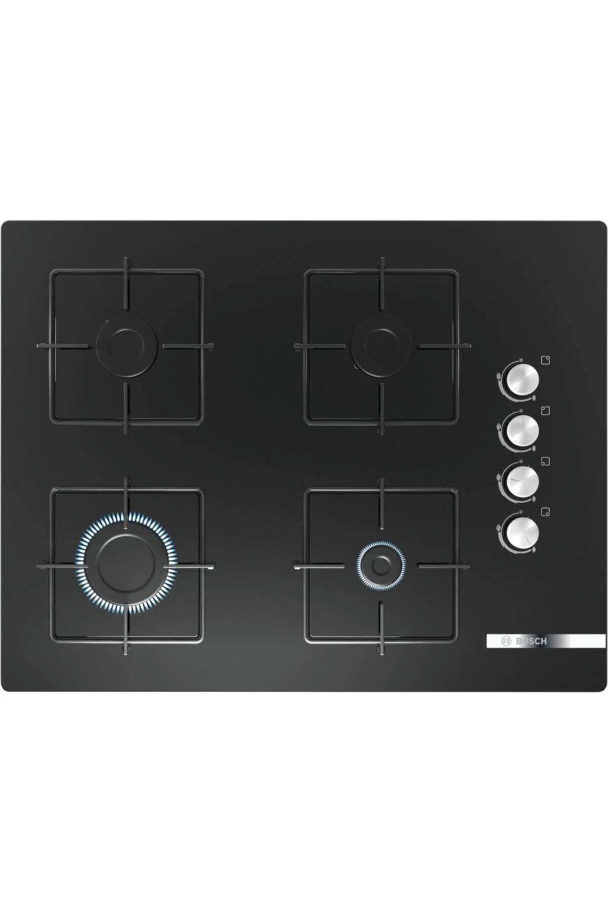 Pop7c6o12o Ankastre Siyah Cam Ocak 67cm