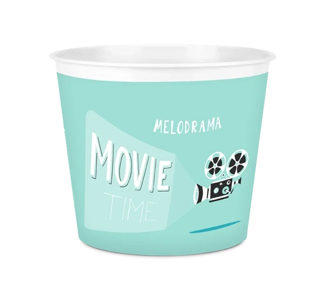 Popcorn Mısır Kovası Dekoratif Popcorn Mısır Kovası Dekoratif