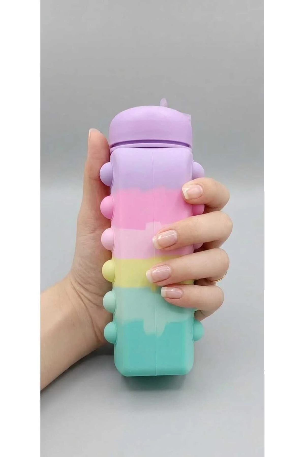 - Popem Popitli Katlanabilir Pipetli 750ml Suluk