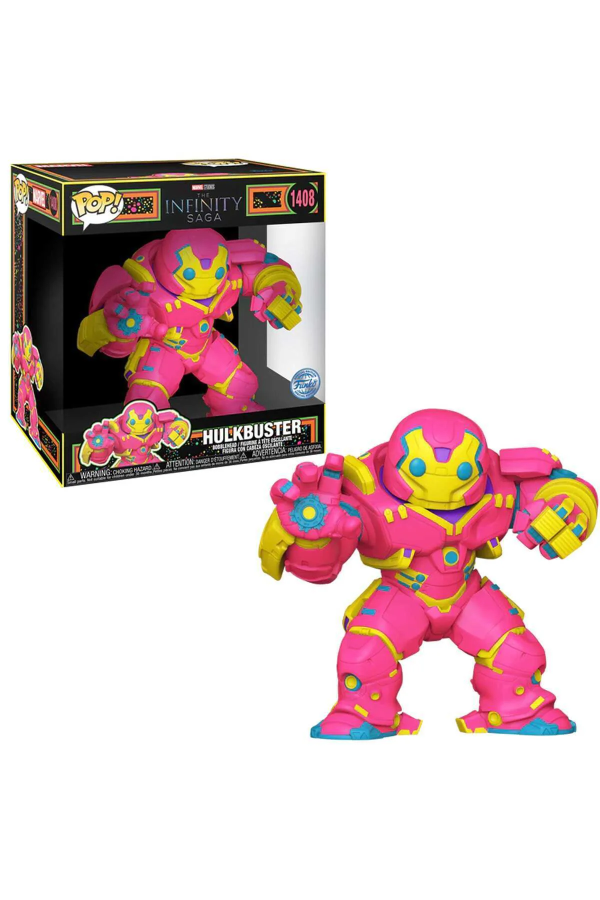 Pop!Jumbo! Marvel: Iron Man Hulkbuster (BKLT)Özel Vinil Figürler