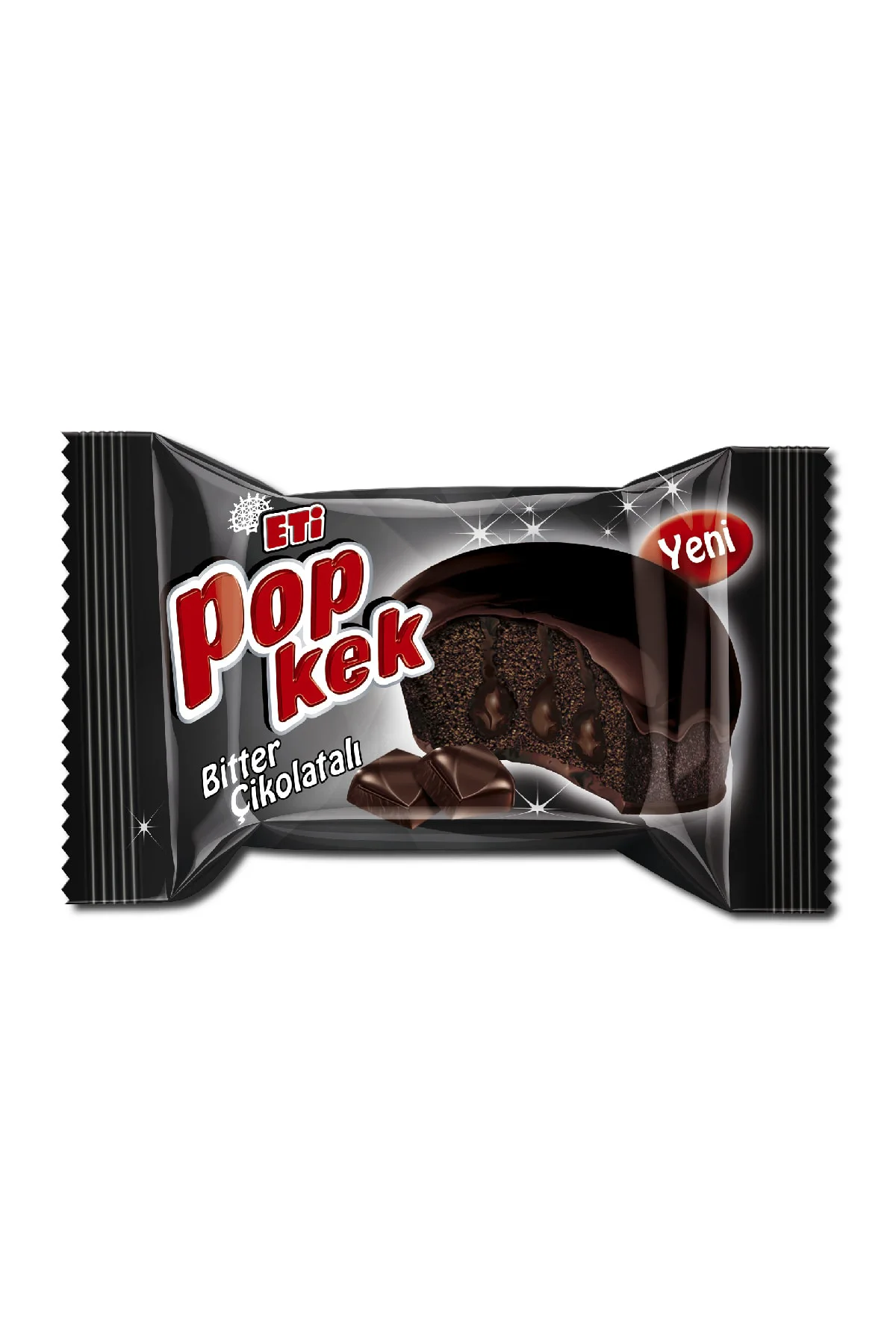 Popkek Bitter Çikolatalı Kek 55 g x 24 Adet