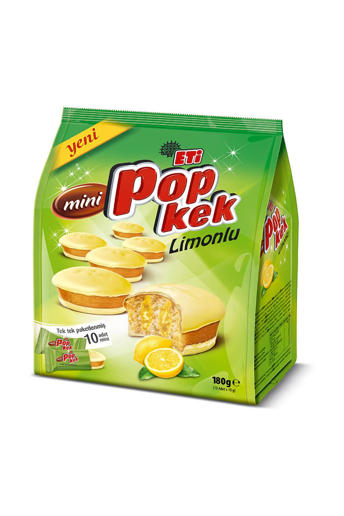 Popkek Mini Limonlu Kek 180 gr