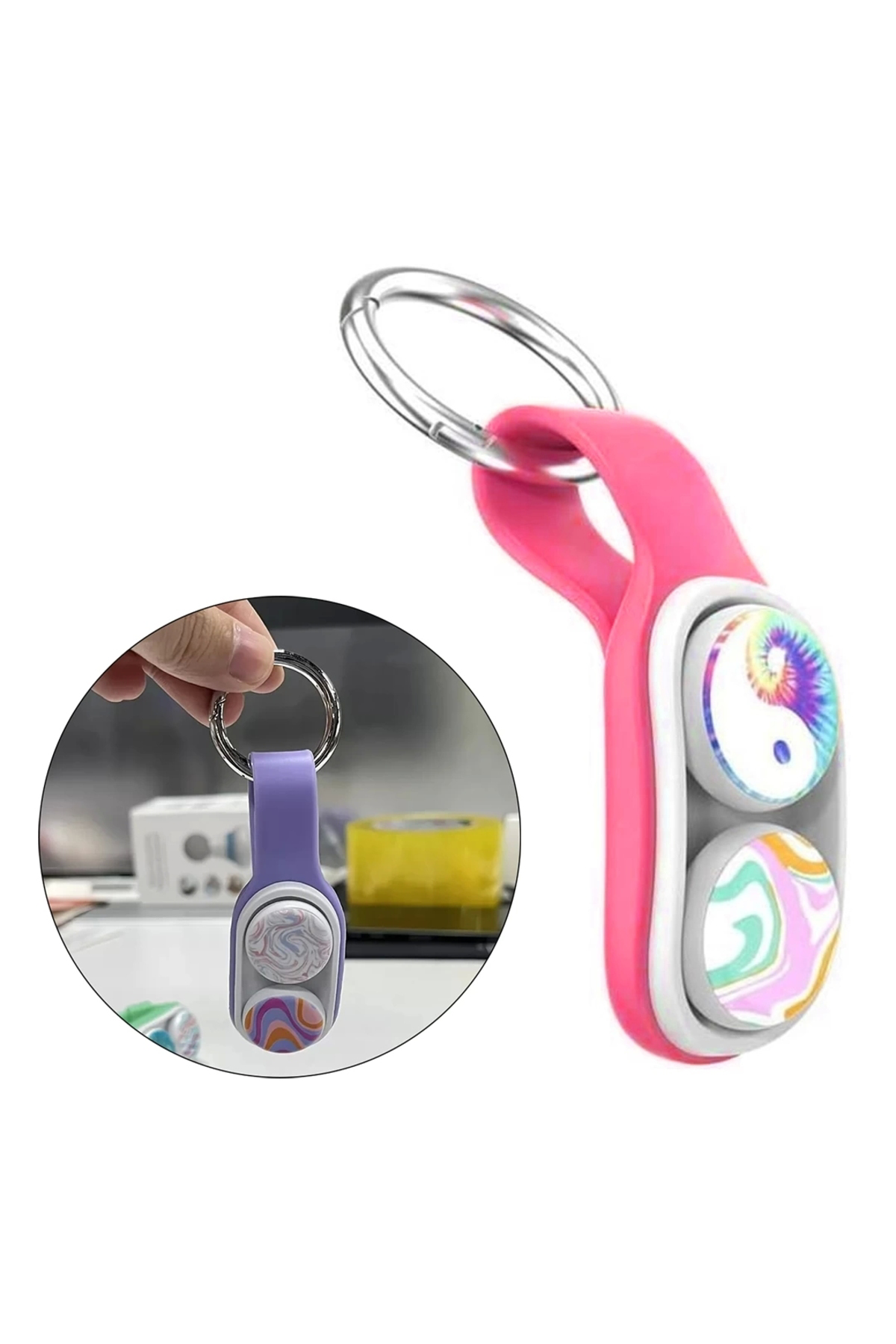 POPPUCK TRİCK MAGNET FİDGET PARMAK STRES SPİNNER (4597) POPPUCK TRİCK MAGNET FİDGET PARMAK STRES SPİNNER (4597)