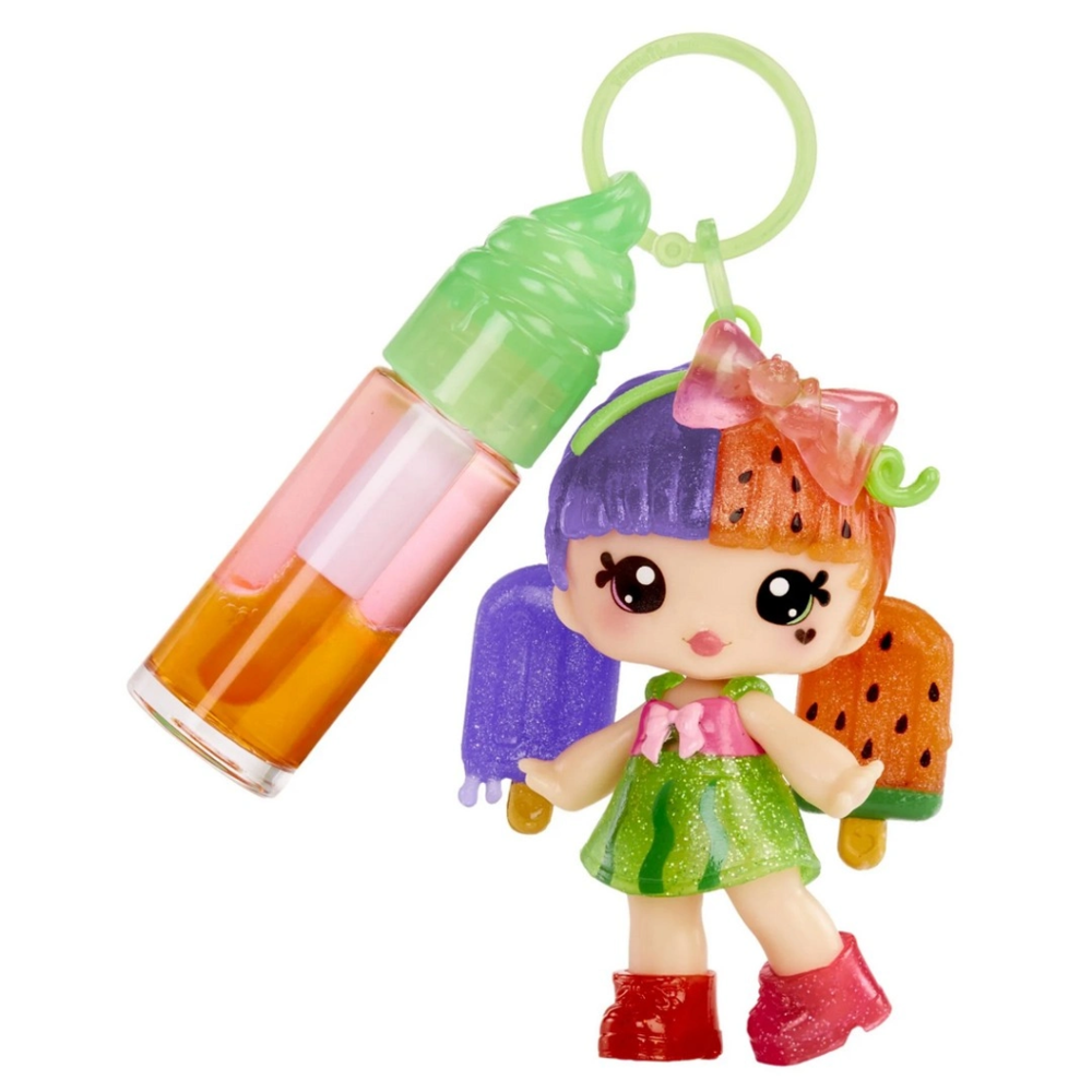 Poppy Melonberry Bebeği ve Dudak Parlatıcısı Gizemli Renk Serisi Poppy Melonberry Bebeği ve Dudak Parlatıcısı Gizemli Renk Serisi