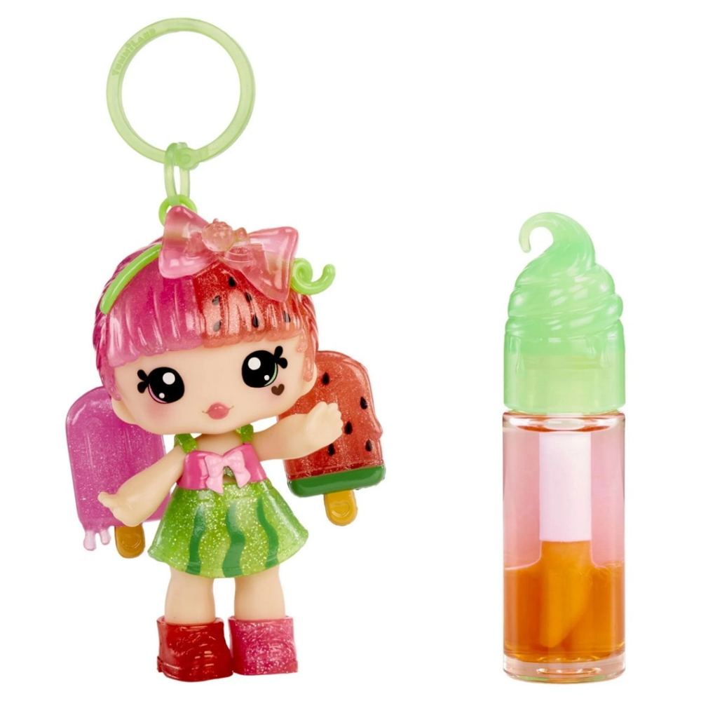Poppy Melonberry Bebeği ve Dudak Parlatıcısı Gizemli Renk Serisi Poppy Melonberry Bebeği ve Dudak Parlatıcısı Gizemli Renk Serisi