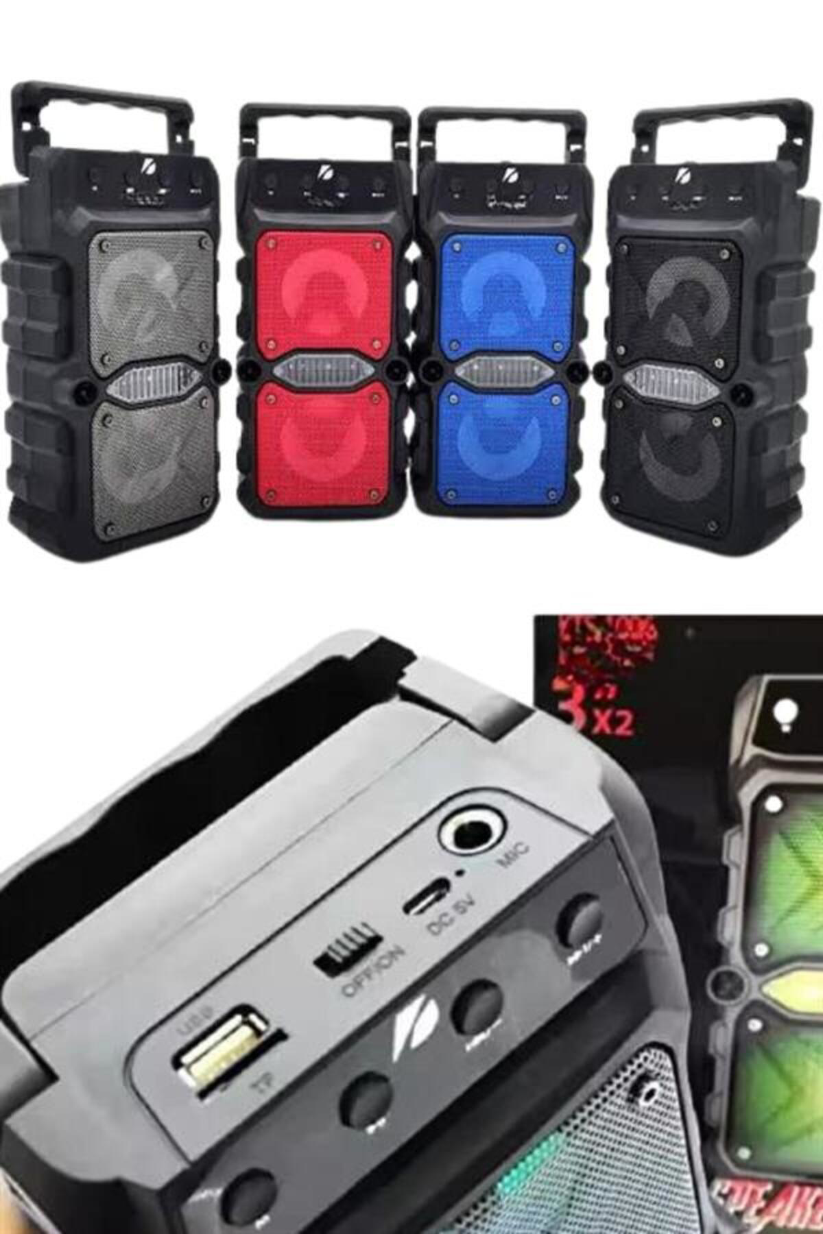 Popüler Bluetooth Hoparlör Güçlü Ses Kaliteli Kesintisiz Kablosuz