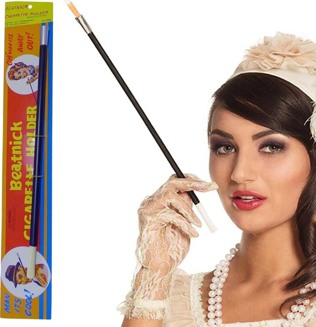 Populermarketim - Uzun Ağızlık 70li 80li 90lı Yıllar Retro Parti 30 Cm Standart