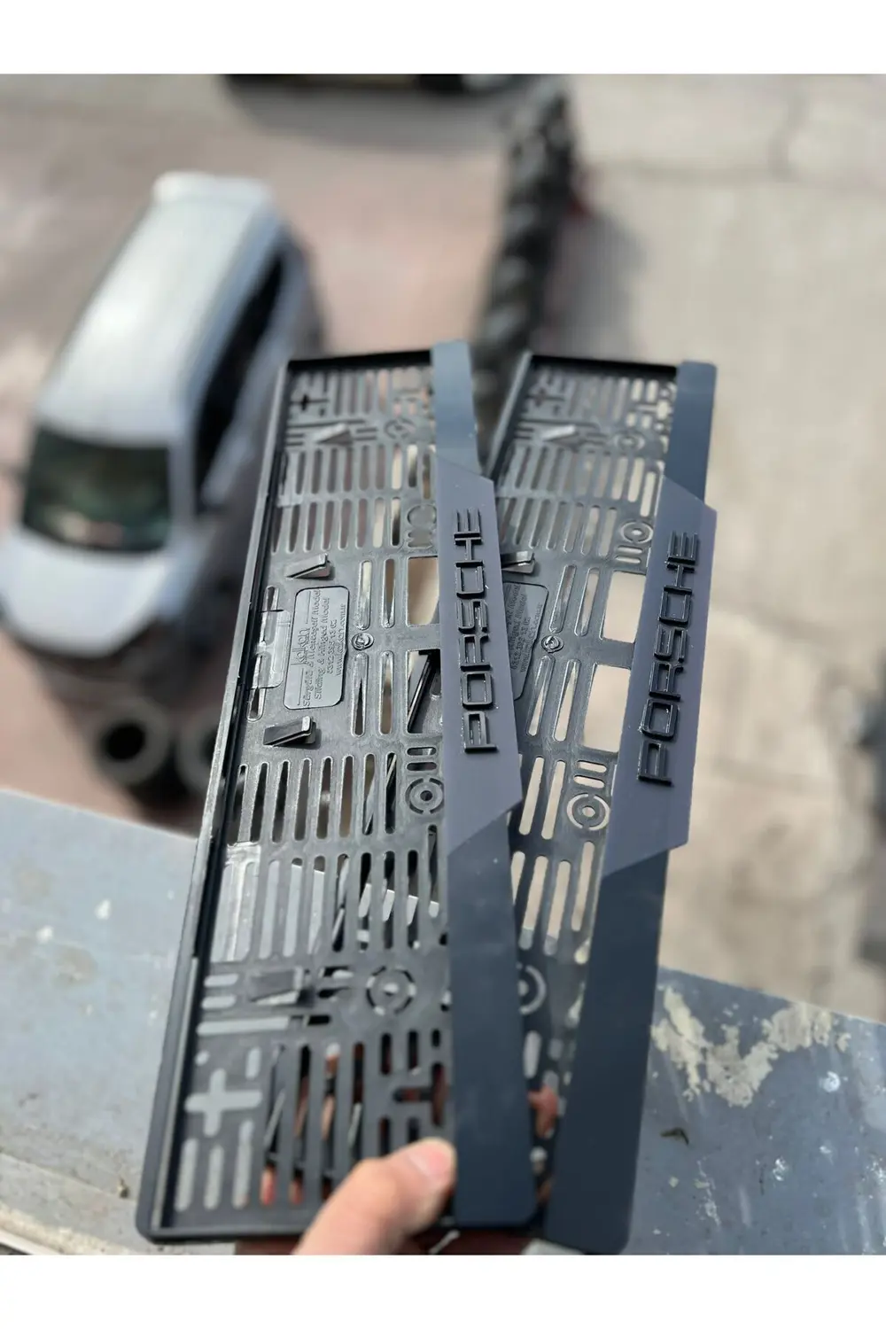 Porche Model Mat Pleksi Plakalık