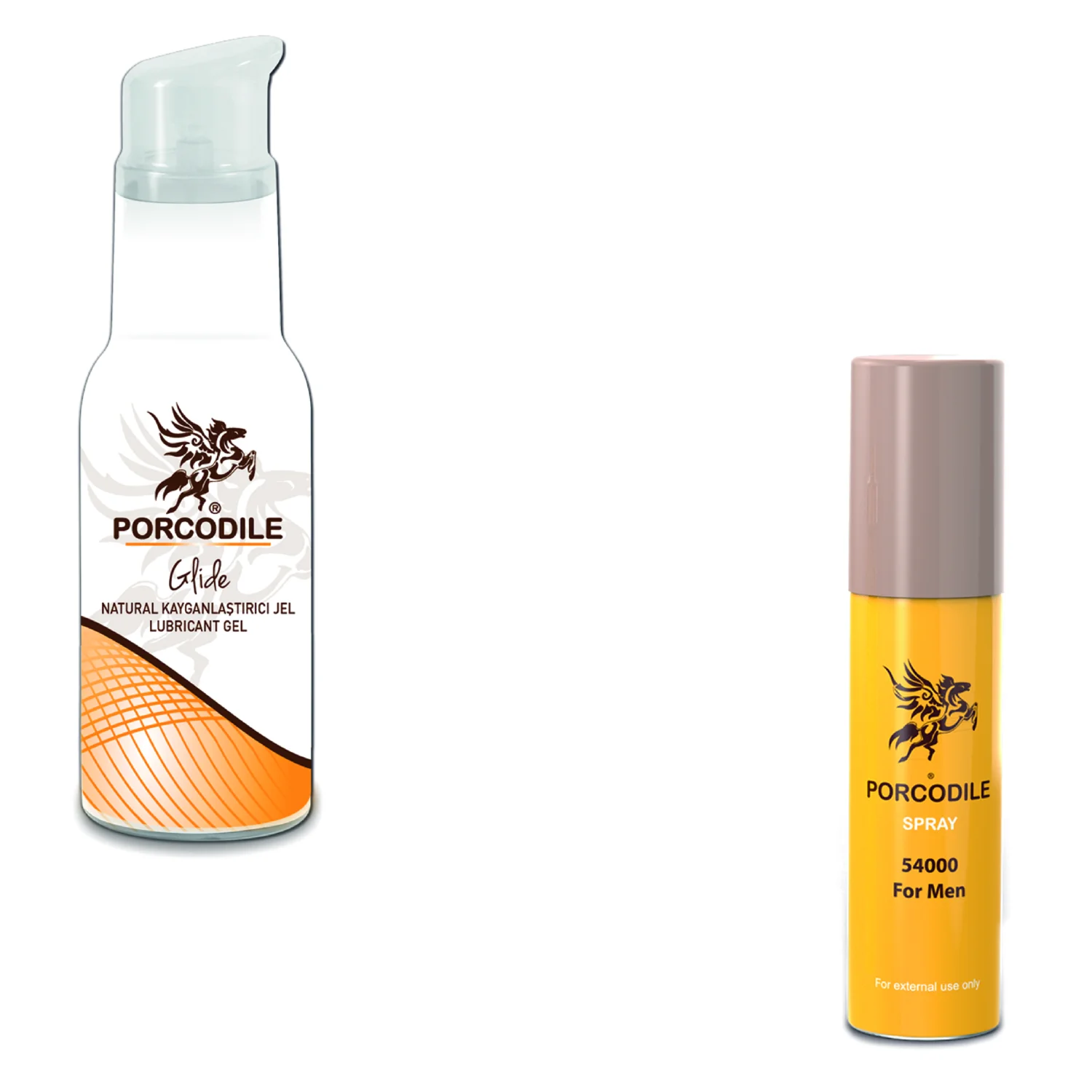 Porcodile Jel 50 ml + Sprey Seti - Etkili Yapıştırıcı Çözümü