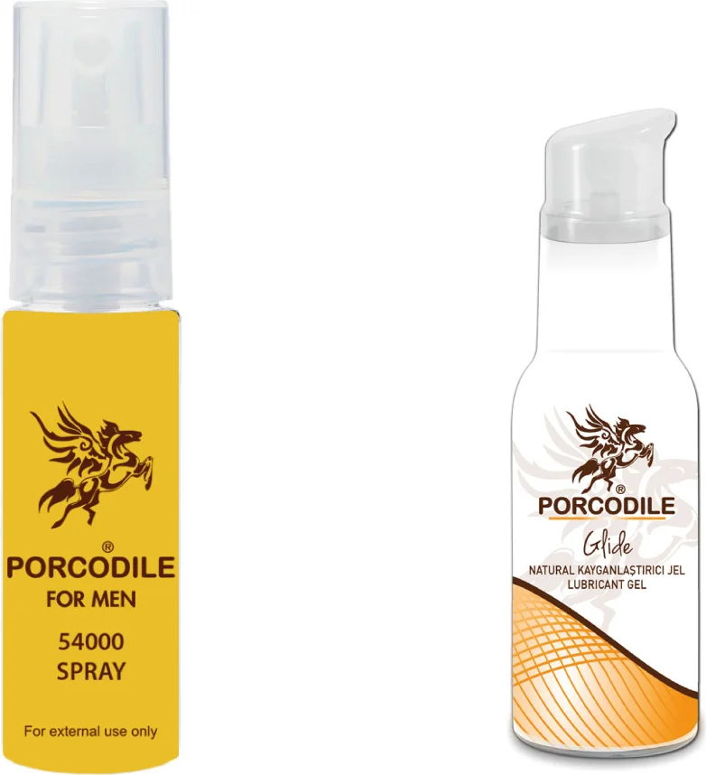 Porcodile Jel 50 ml + Sprey Seti - Etkili Yapıştırıcı Çözümü